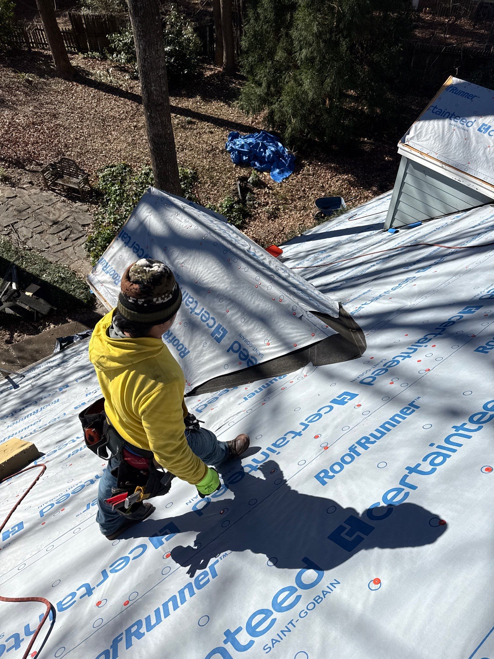 Project in Raleigh - Certainteed Landmark Pro Pewter  by Pro Performance Roofing