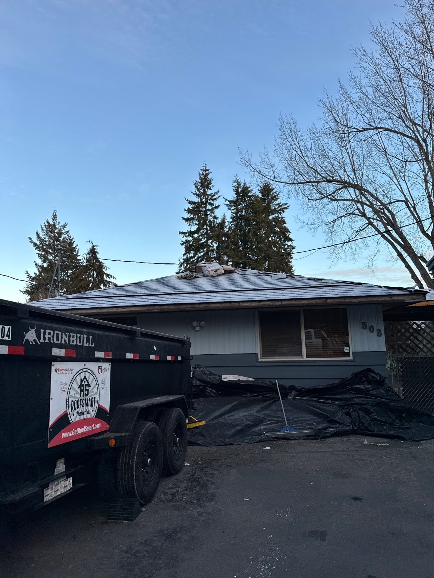 Shiplap Roof Replacement Project in Kent by Roof Smart