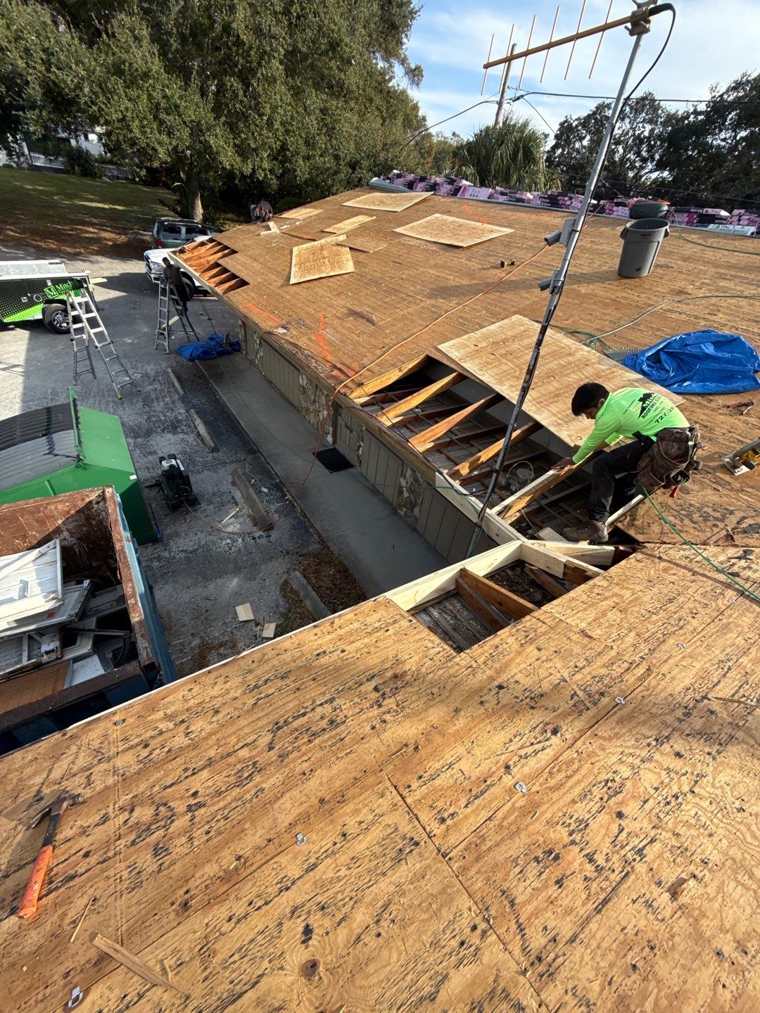 Project in Clearwater 33756 by Mitchell Roofing Company LLC