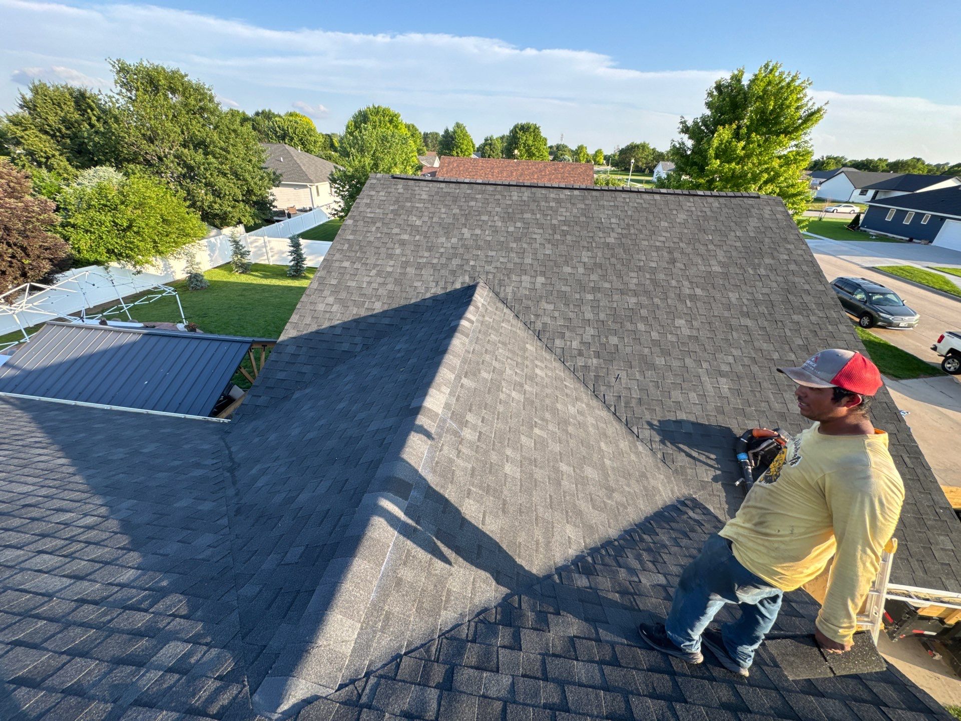 TAMKO Stormfighter Flex Rustic Black Roof in Kearney by Loyal Nine