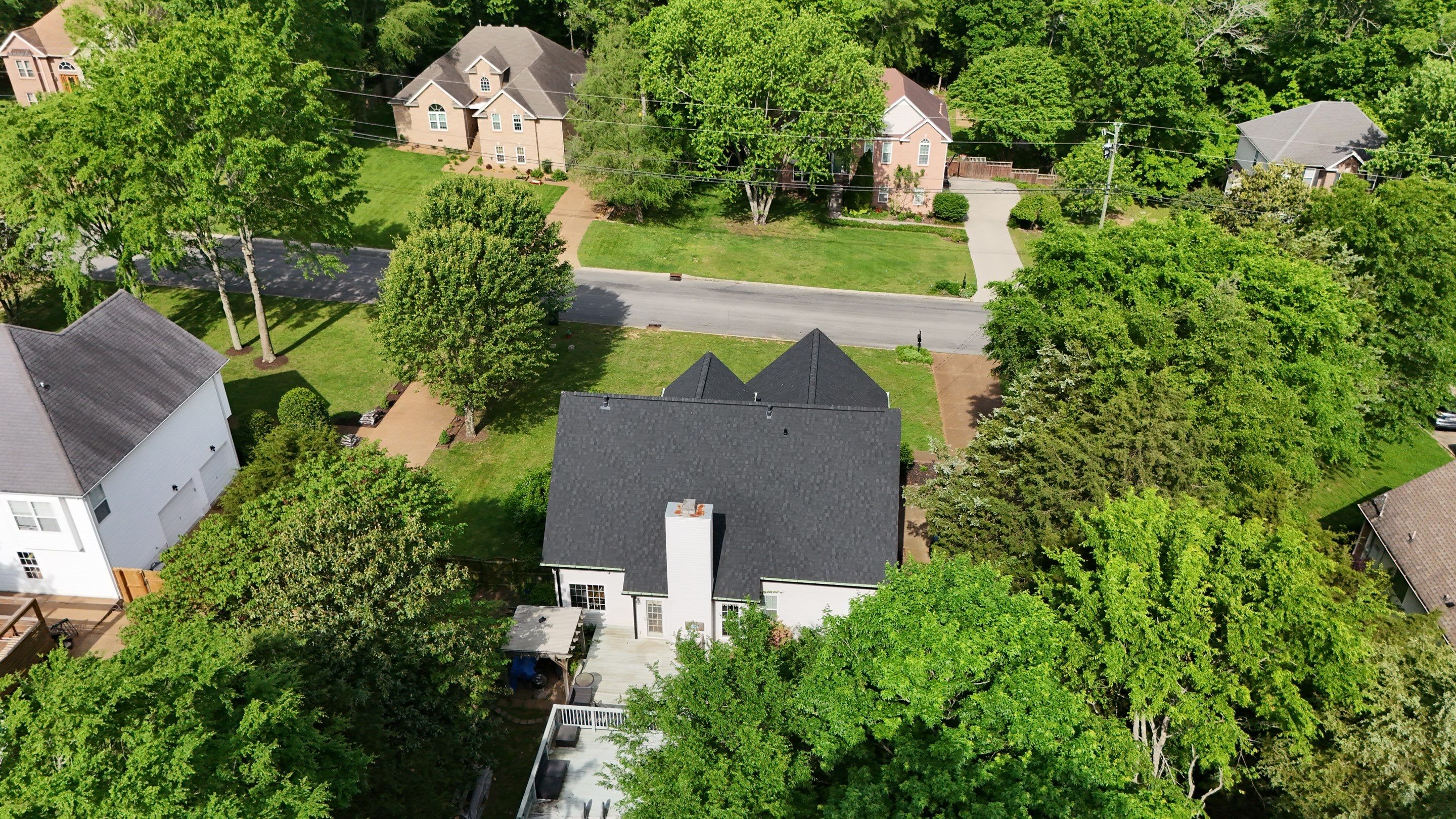 Charcoal Black Re-Roof by Royal House LLC