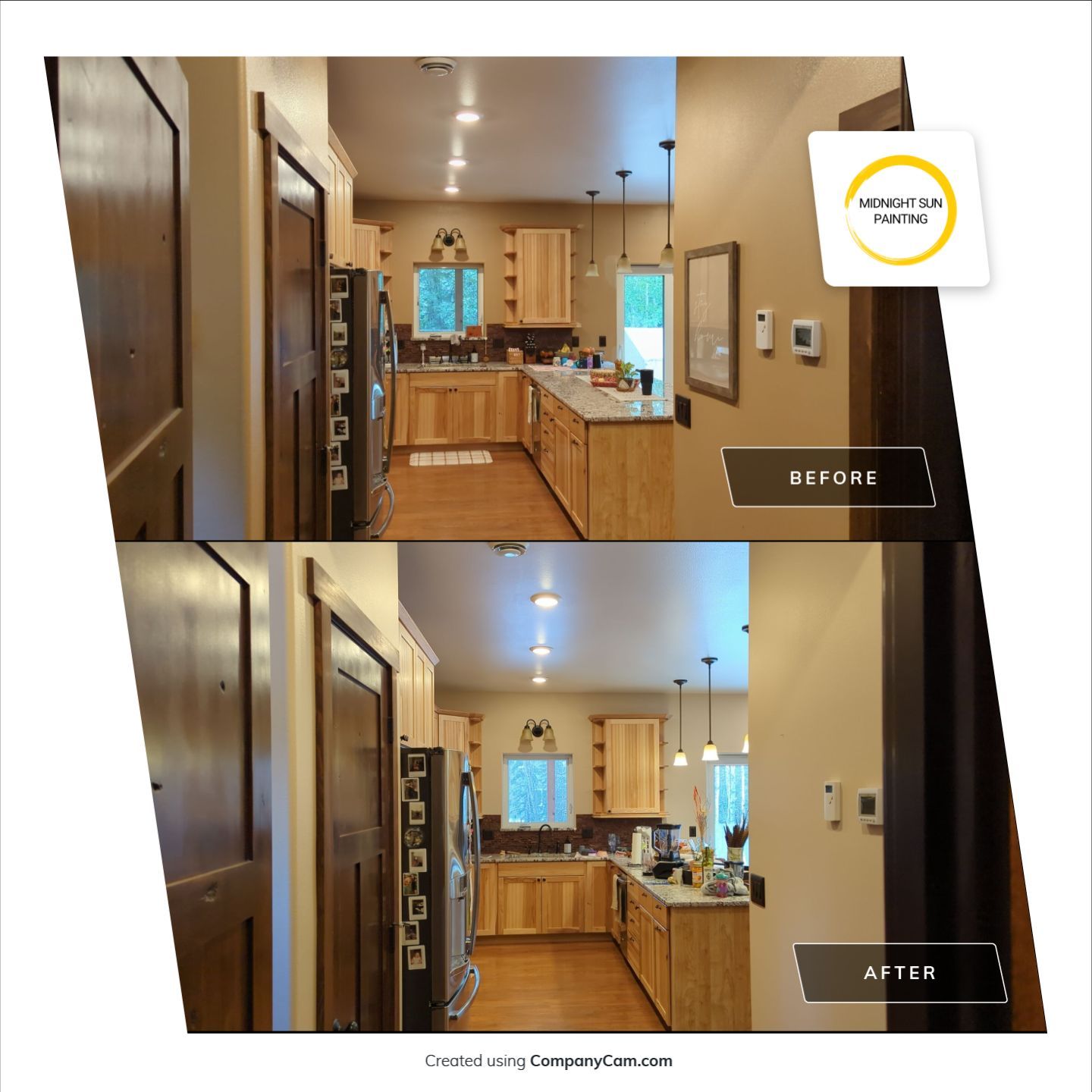 Lovely Interior Paint Update by Midnight Sun Painting