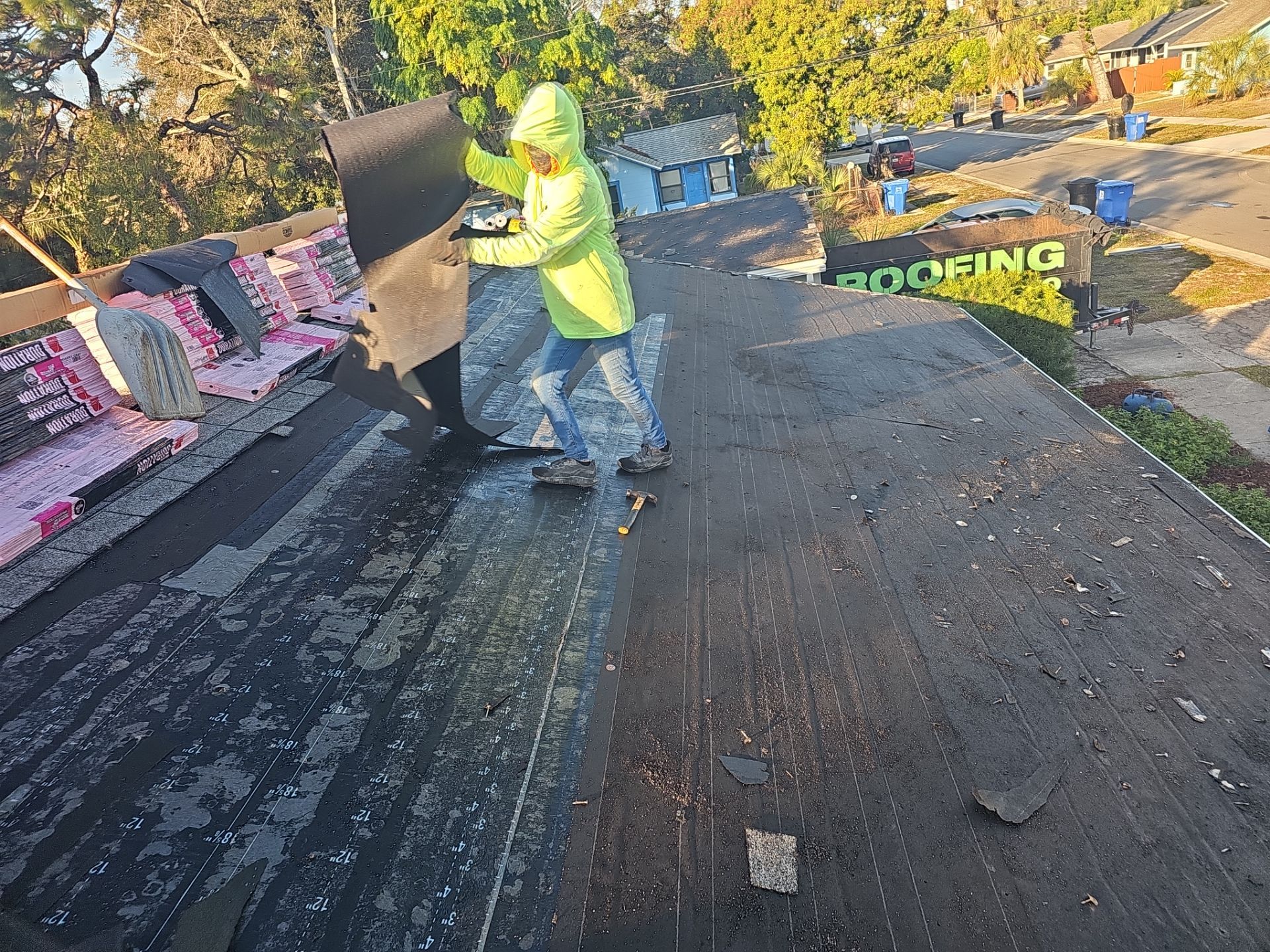 Project in St. Petersburg 33711 by Mitchell Roofing Company LLC
