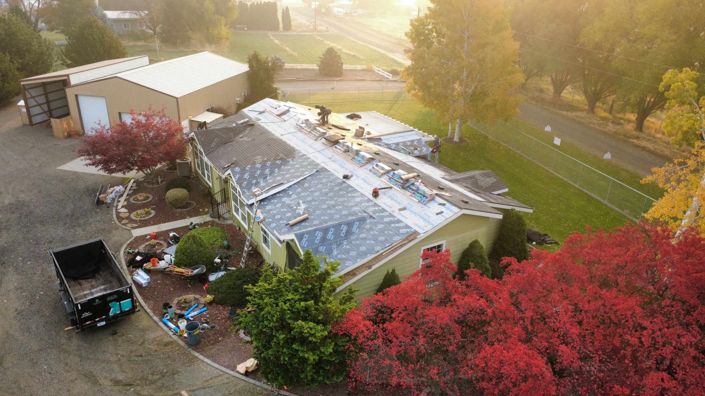 Pasco Residential Roofing Installation Featuring Full Shingle and Sheathing Replacement by Alpine Roofing