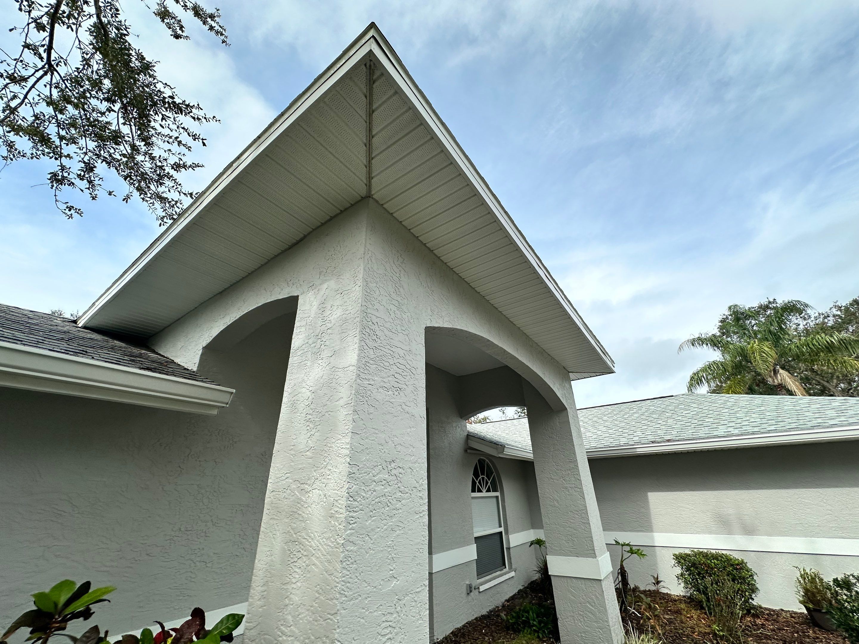 Install Vinyl Soffit in Sarasota FL by Gutter Professors