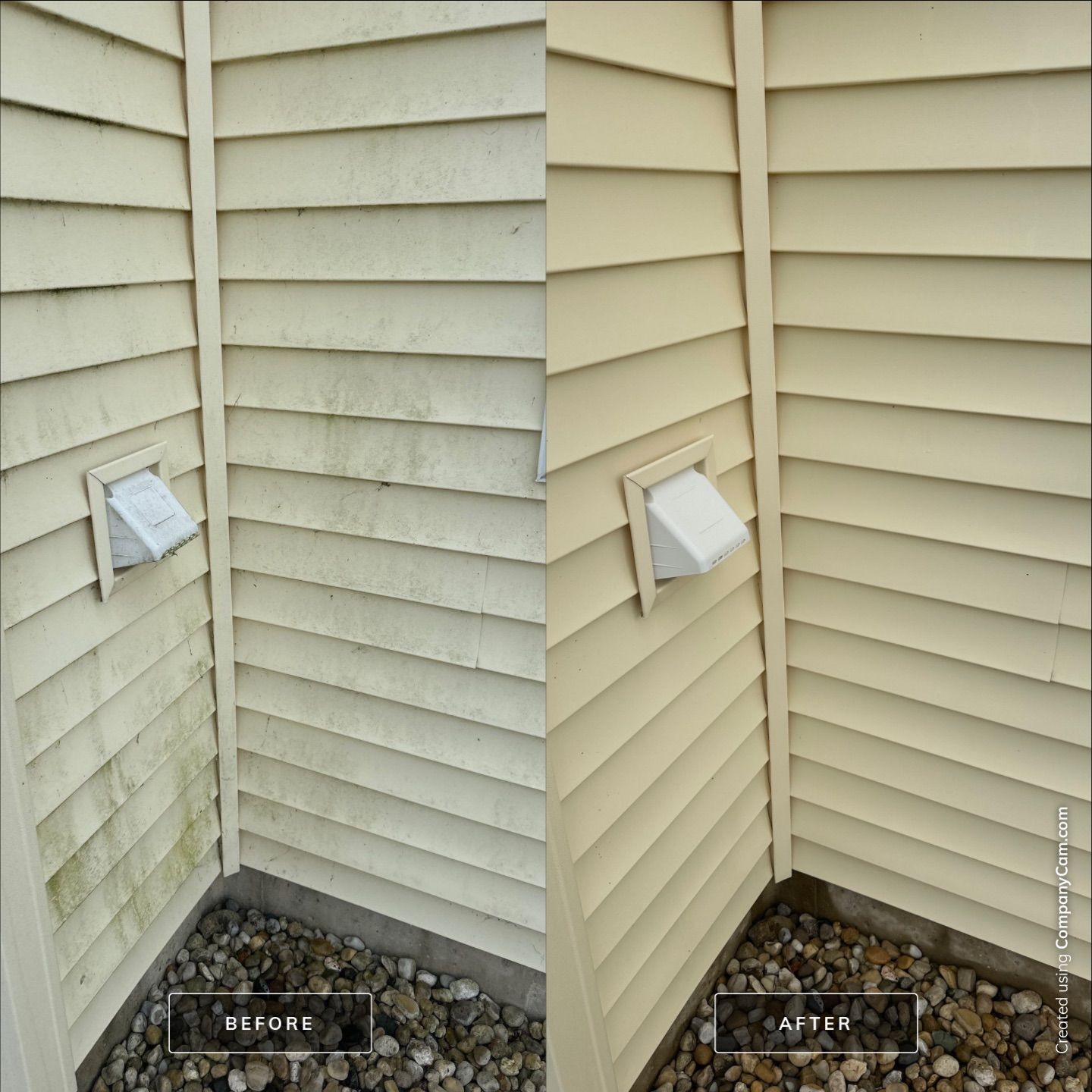 Project in McHenry by Simmons Power & Soft Washing