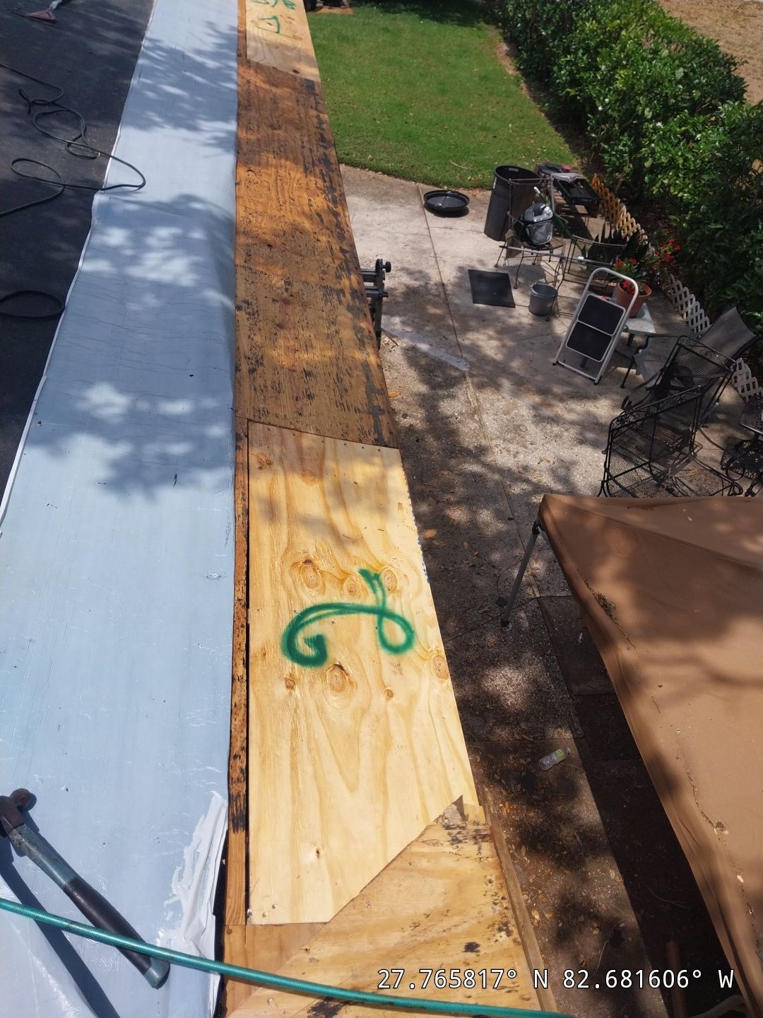 Project in St. Petersburg 33711 by Mitchell Roofing Company LLC 