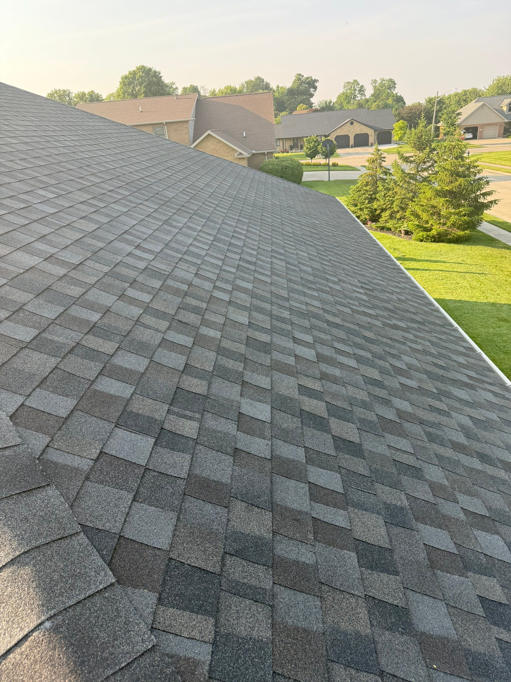 Residential Roofing Installation using GAF Timberline HDZ Appalachian Sky by Nitro Roofing and Construction