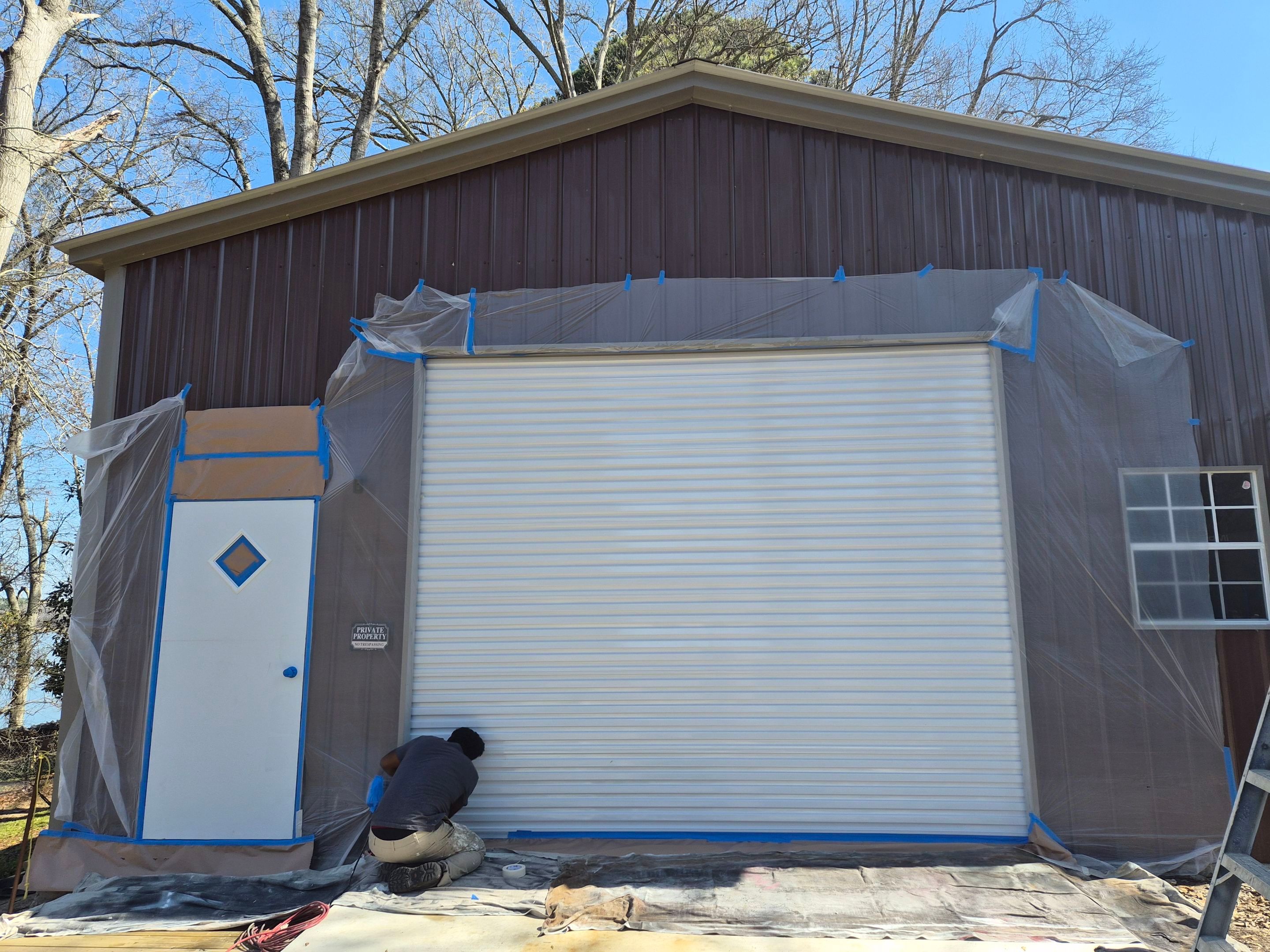 Exterior Garage Painting in Tyler, TX 🎨 by Quality Coats Painting