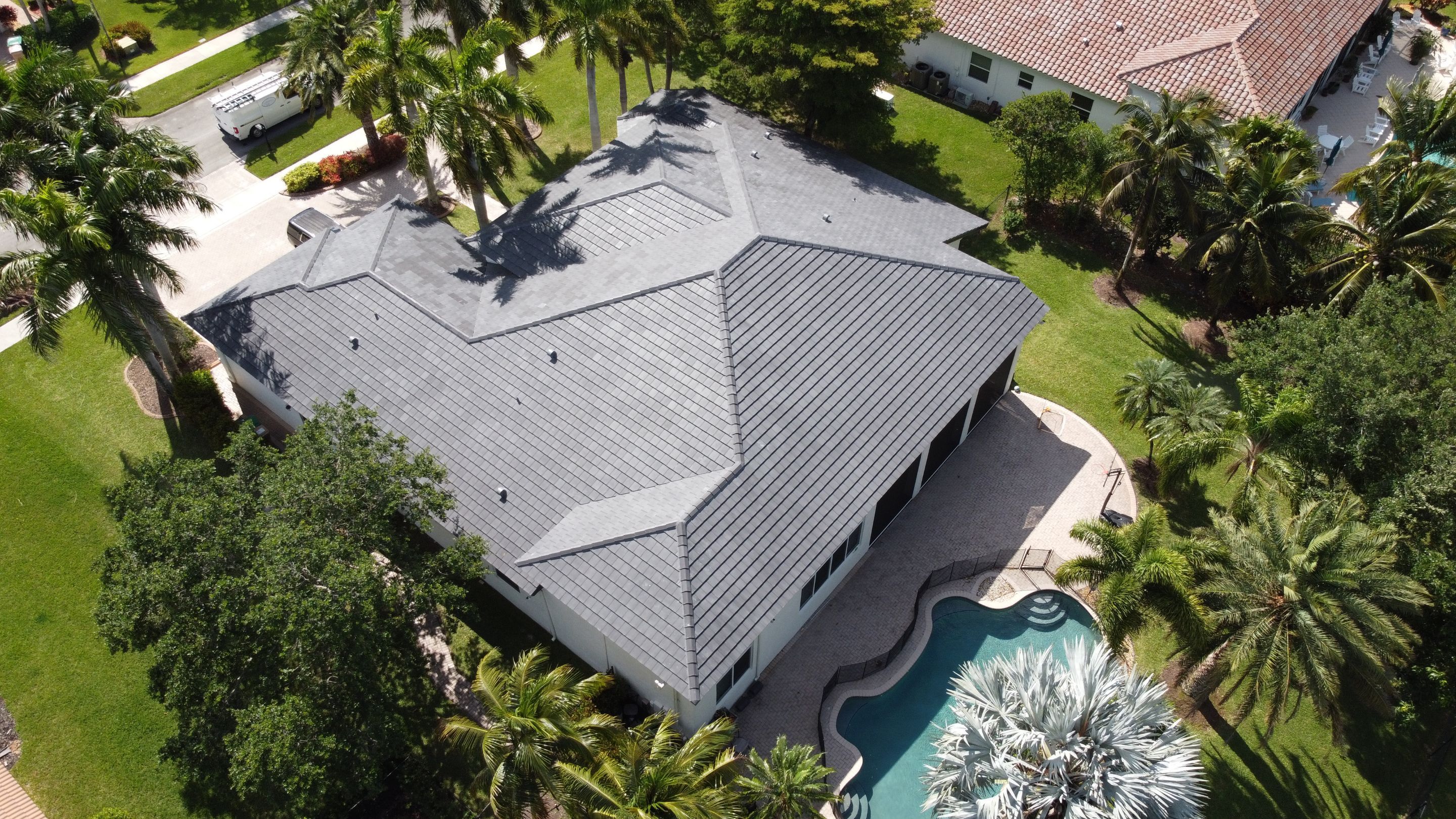 Residential Roofing Installation using Eagle Roofing Tile by BLUES BROTHERS ROOFING