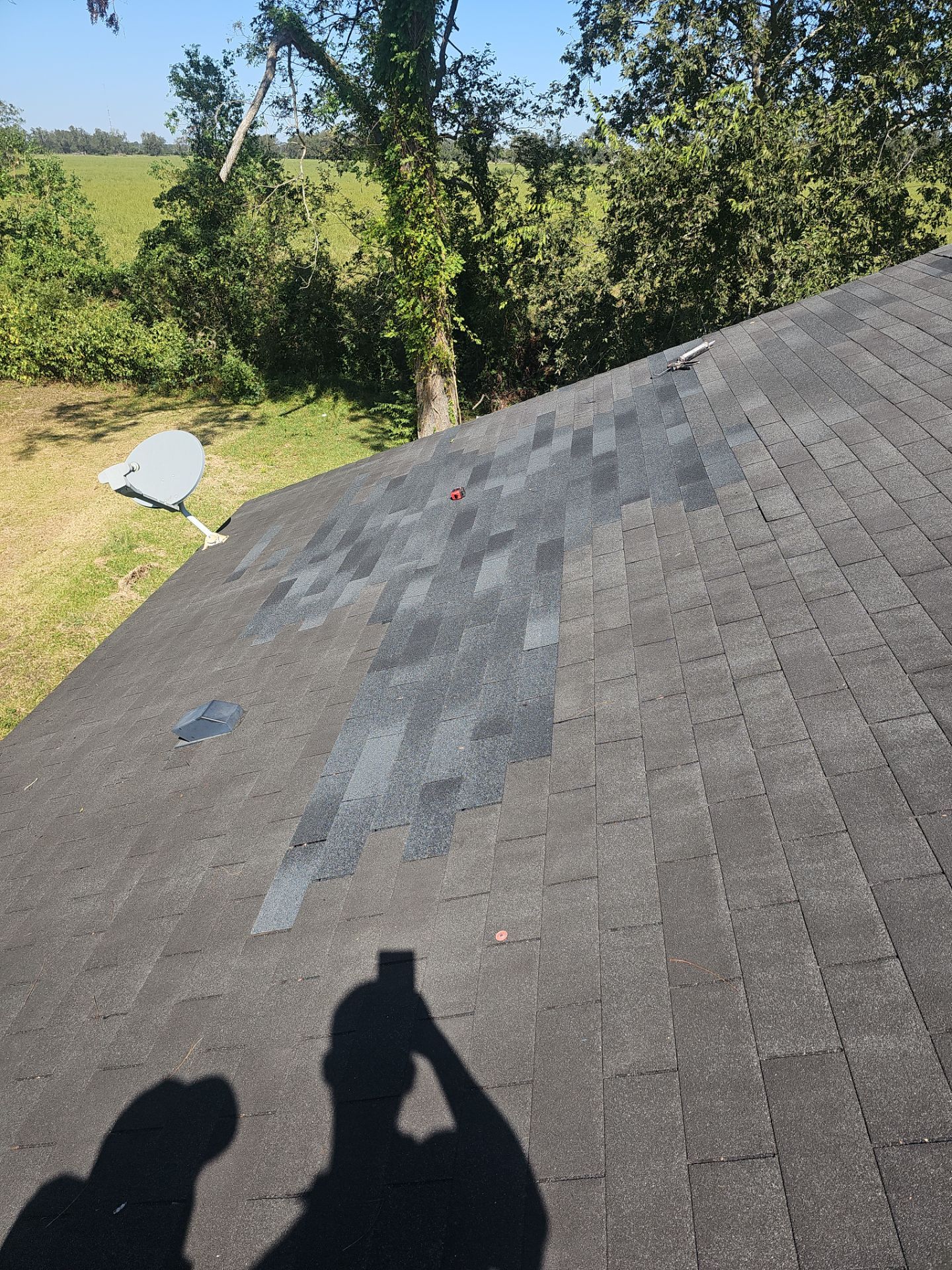 Hail Damage using Owen's Corning Duration (Lifetime) Shingles by Roof Repair Company