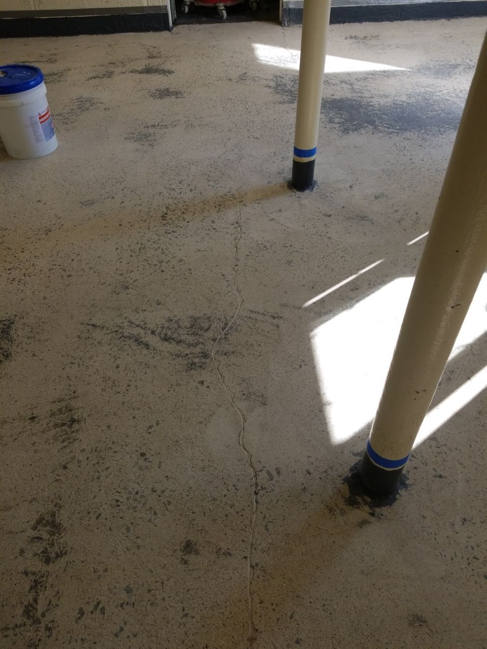 Laundry Room Floor Coating using Penntek- Silver Creek by Spectrum Painting, LLC