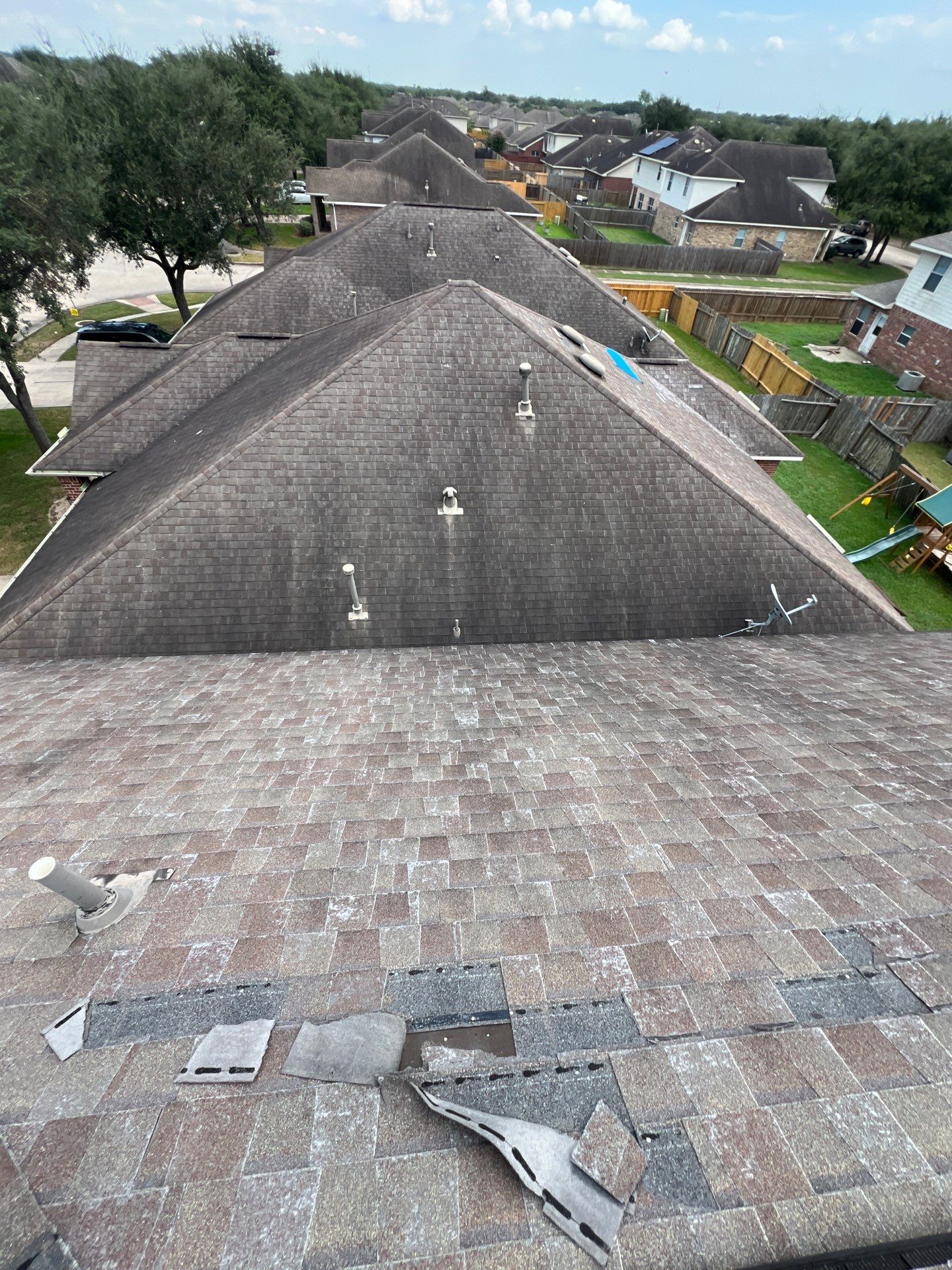 Residential Roofing Repair using Owen's Corning Duration (Lifetime) Shingles by Roof Repair Company