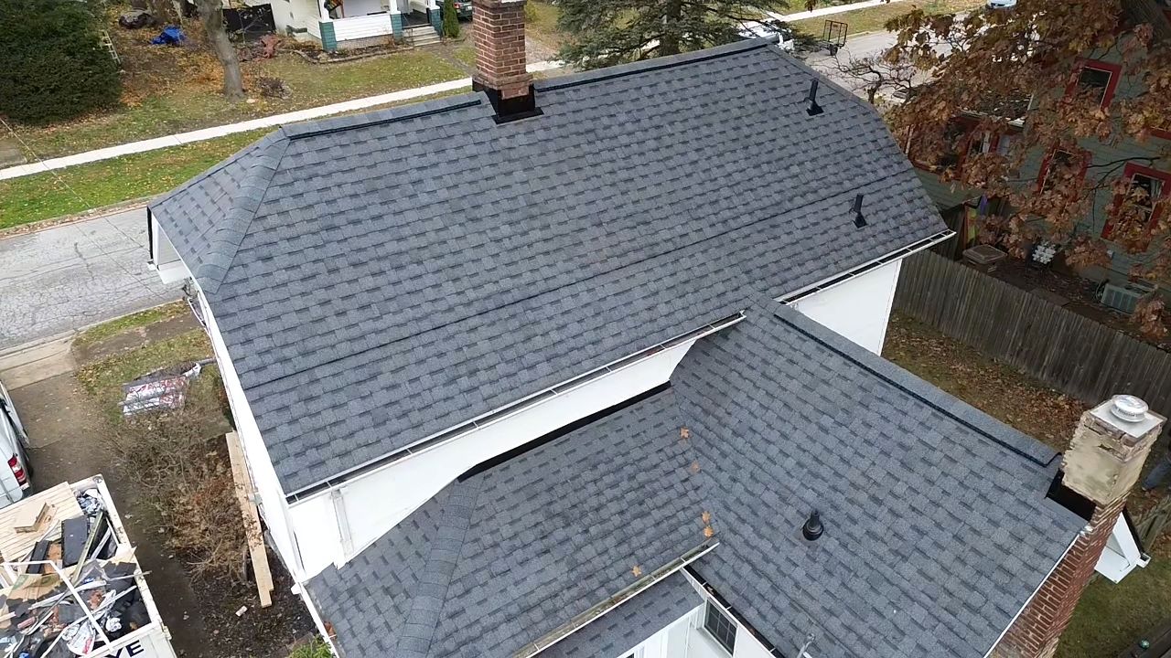 Atlas Pinnacle, Color, Pewter, Drip Edge, Color, Black by Eagle Eye Roofing