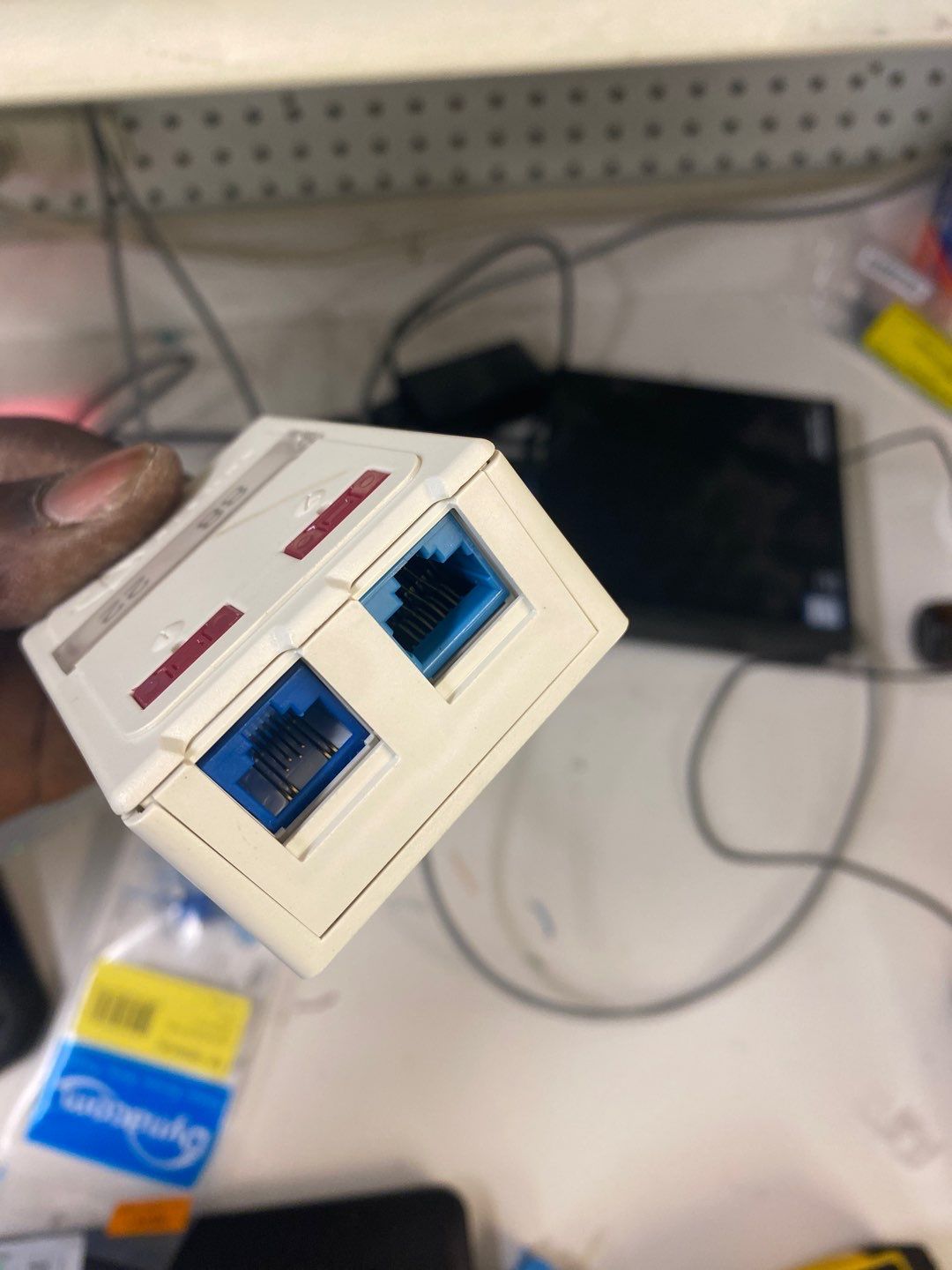 Network Repairs  using Cat 6 Cabling  by Firmament Solutions