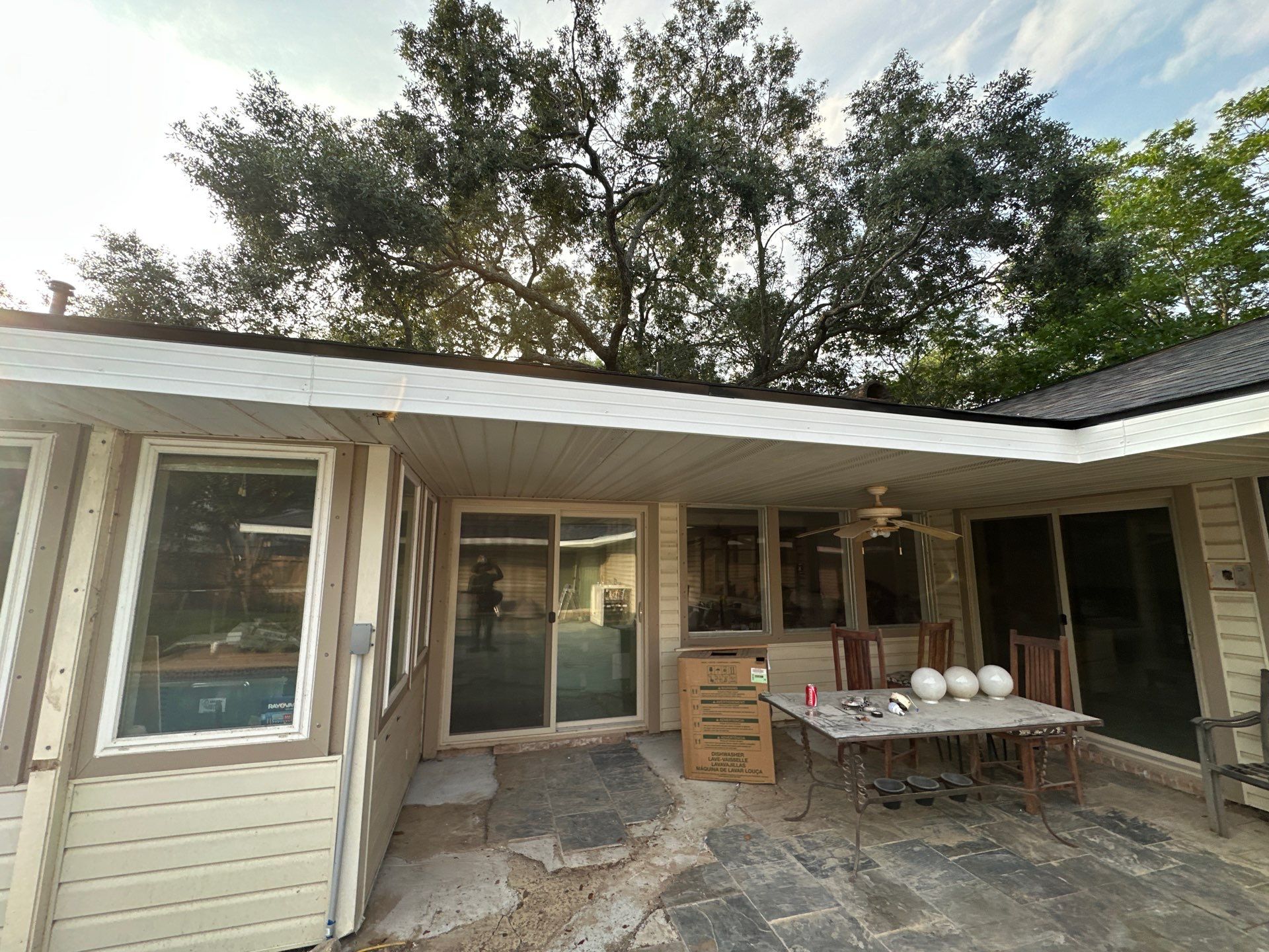 Project in Houston by Motion Roofing
