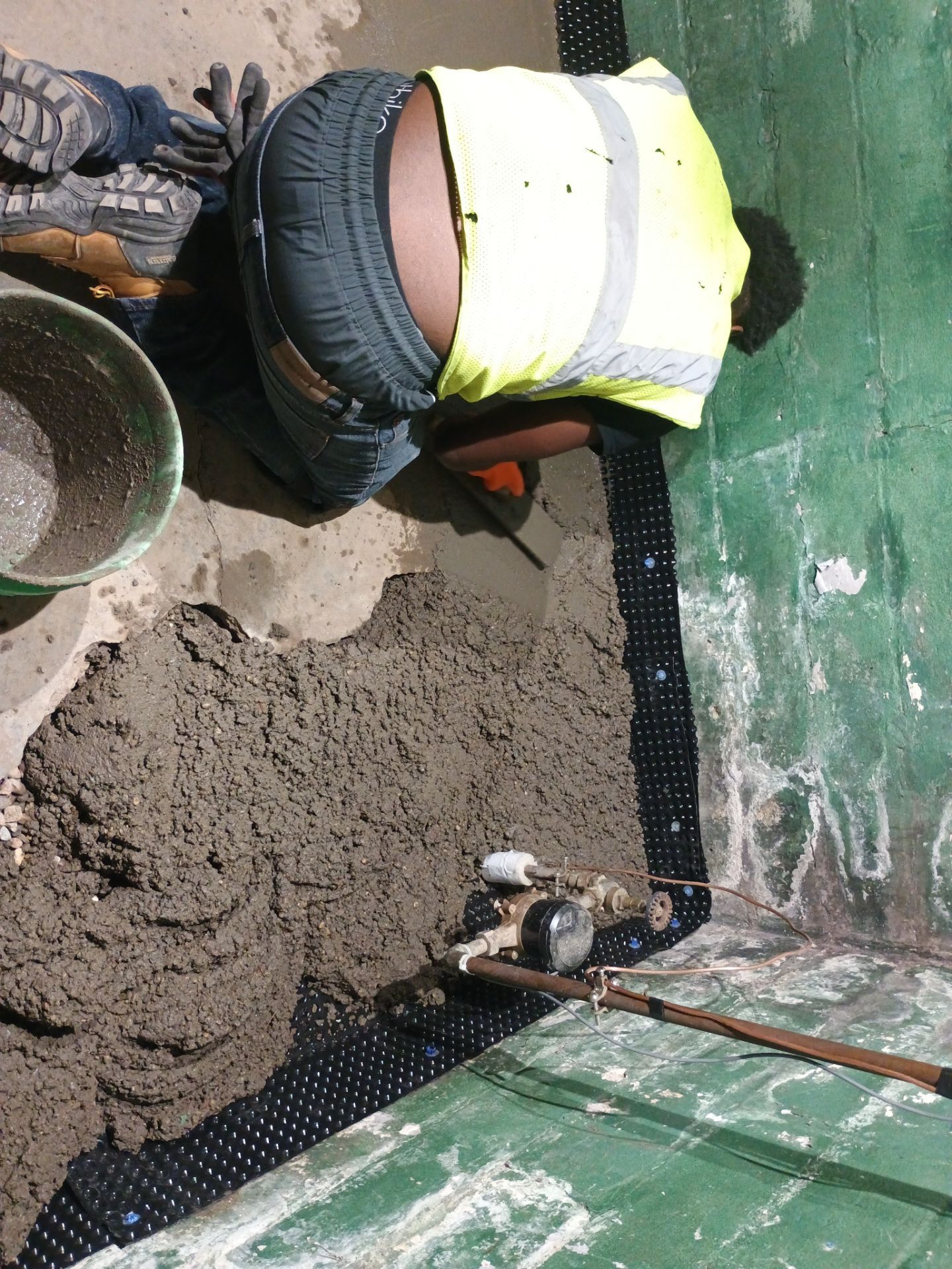 Interior Drain Tile for a South Minneapolis Basement by Waterproofing Northeast