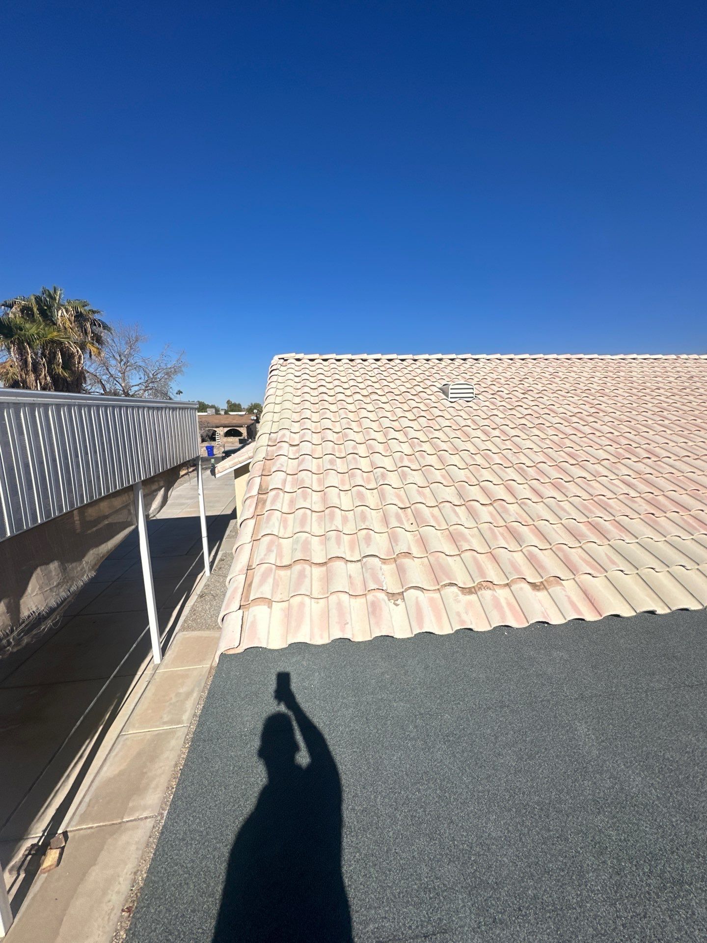 Sunset Rose Clay Tile  by Reimagine Roofing