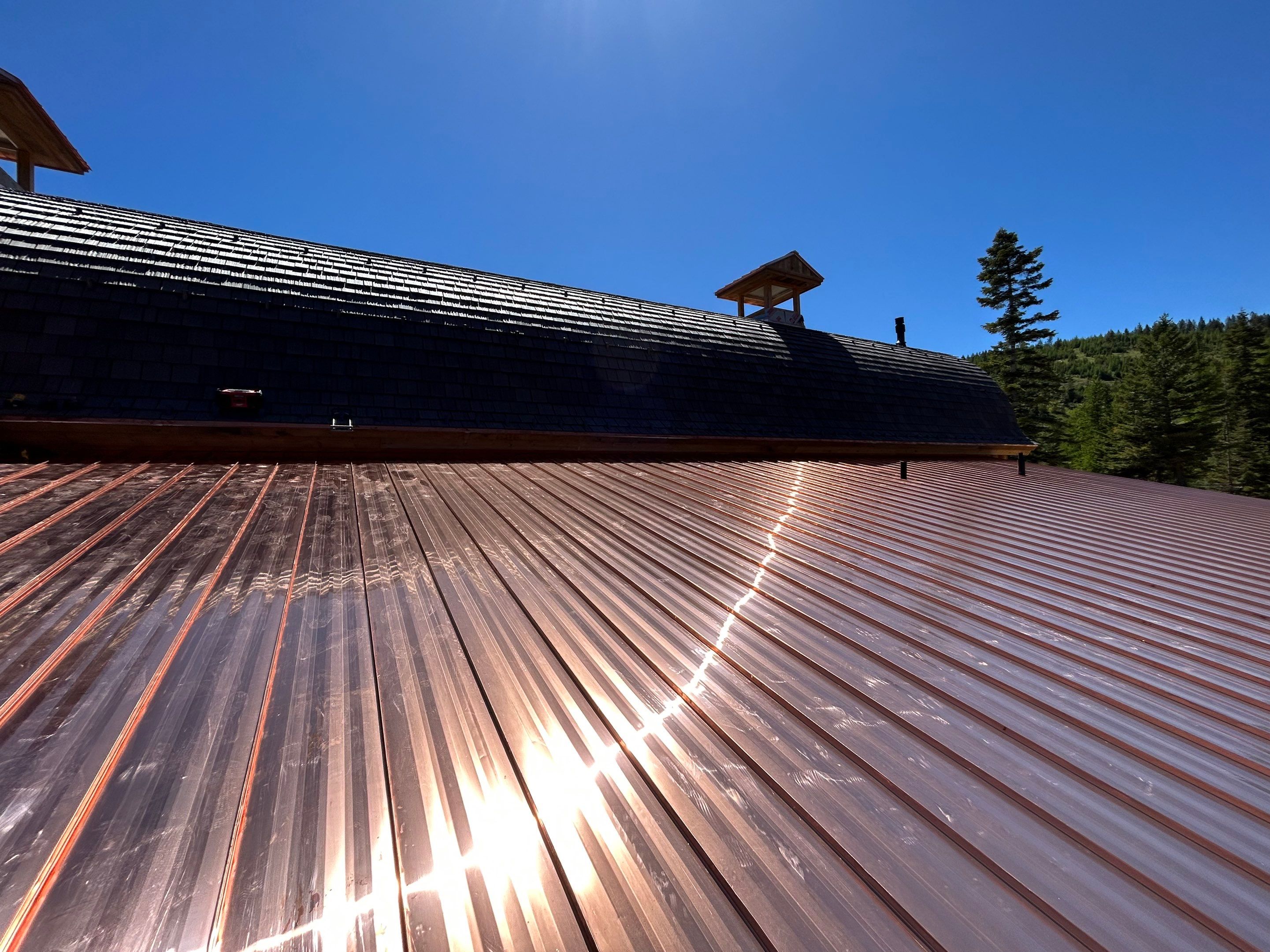 Horse Barn Install  by Montana Roofing Solutions