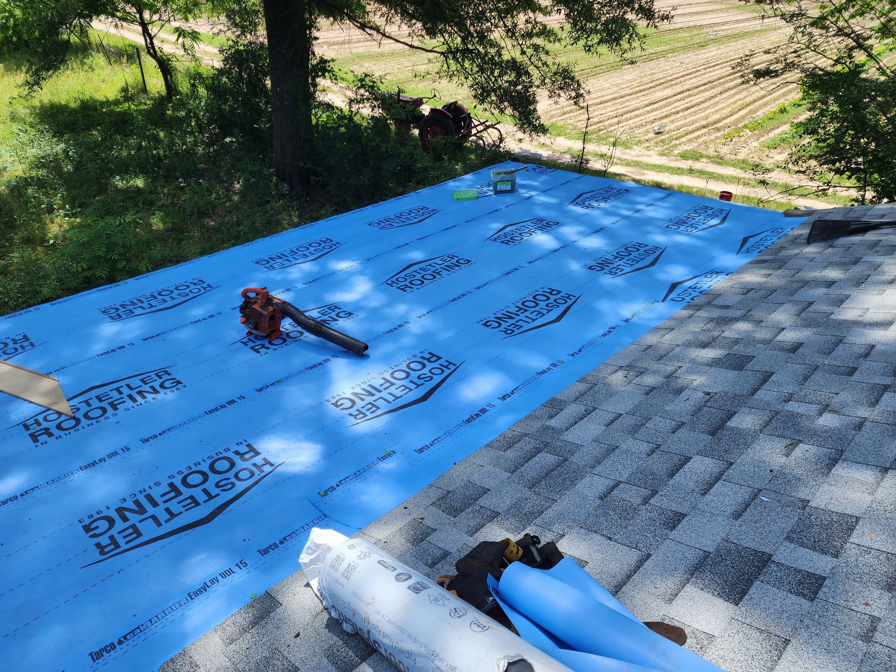 Residential Shingle Reroof using Malarkey Architectural Highlander NEX by Hostetler Roofing