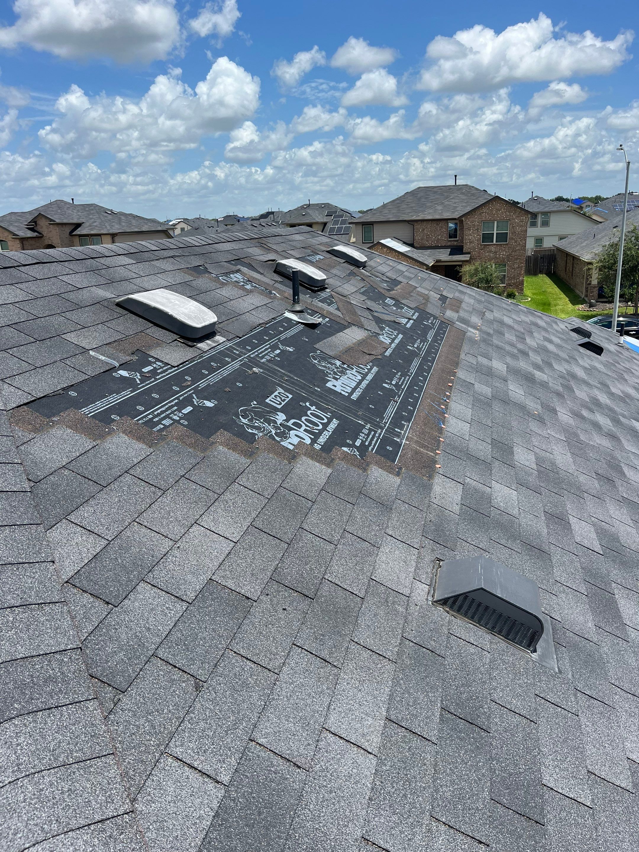 Hurricane Beryl Repair  by Berry Good Roofing 