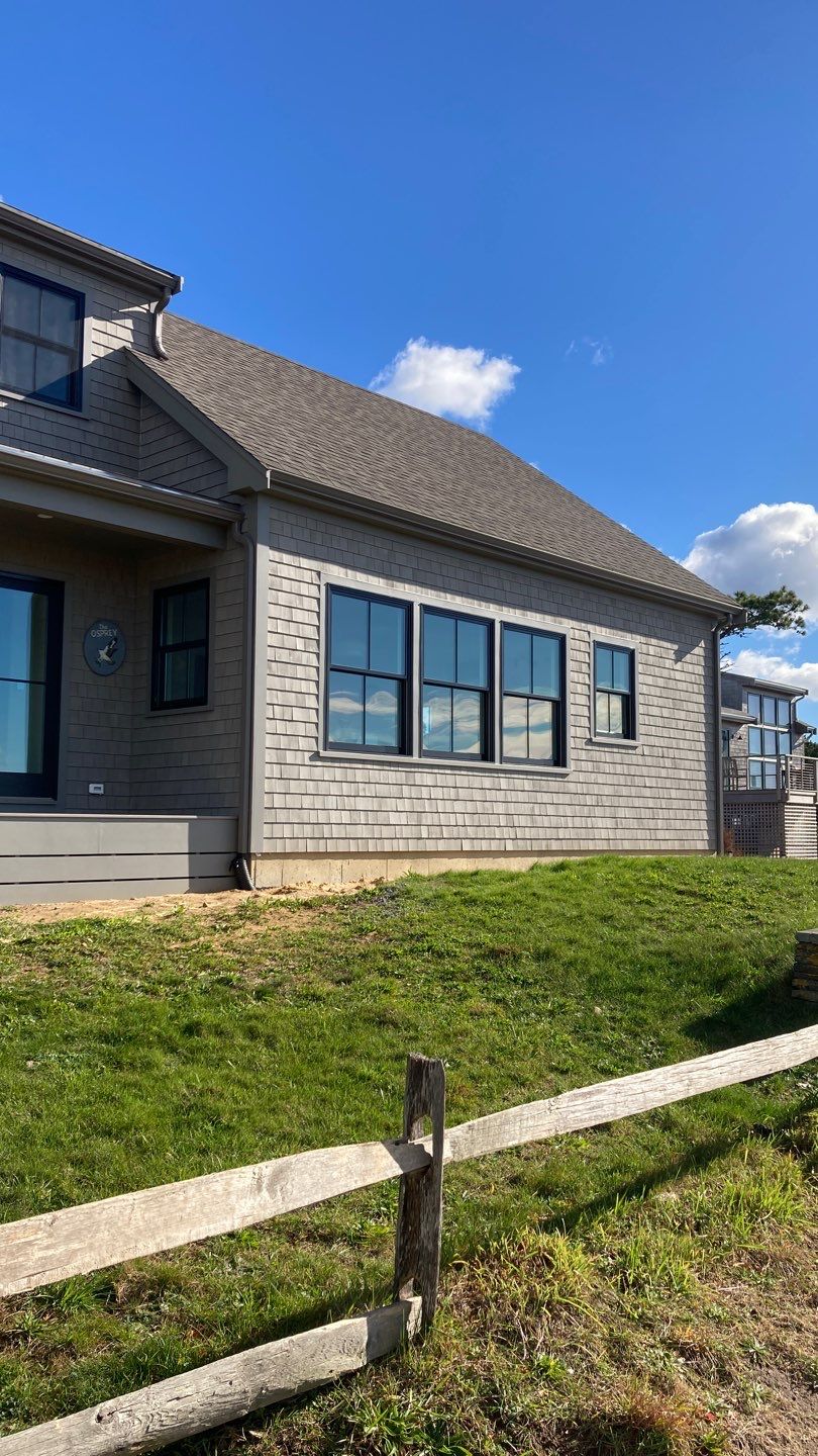 Truro, Ma Gutter Installation using 5" K-Style Aluminum Gutter by Gutter Pro Enterprises