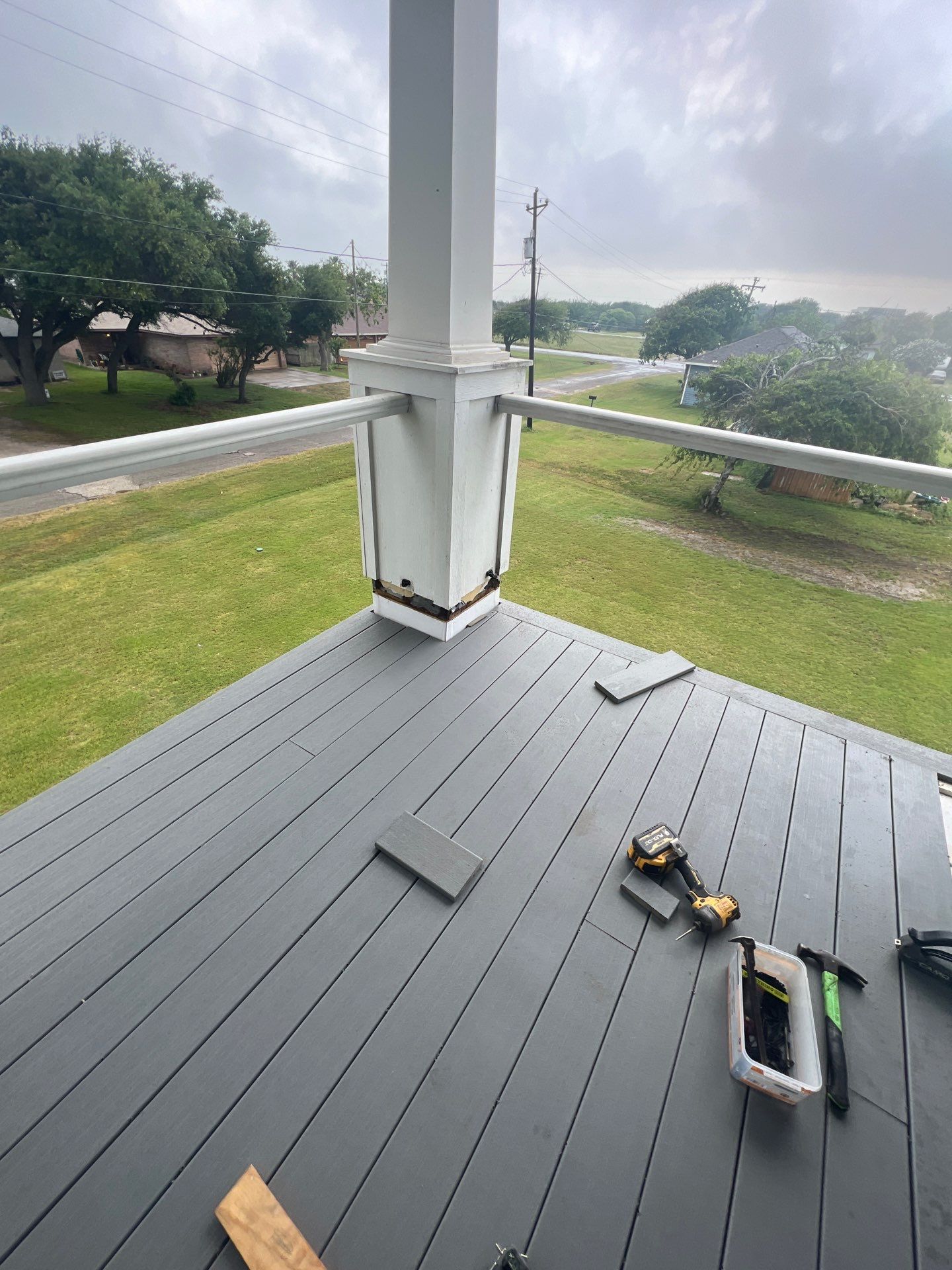 Portland Shore Porch Build by Bayfront Roofing and Construction