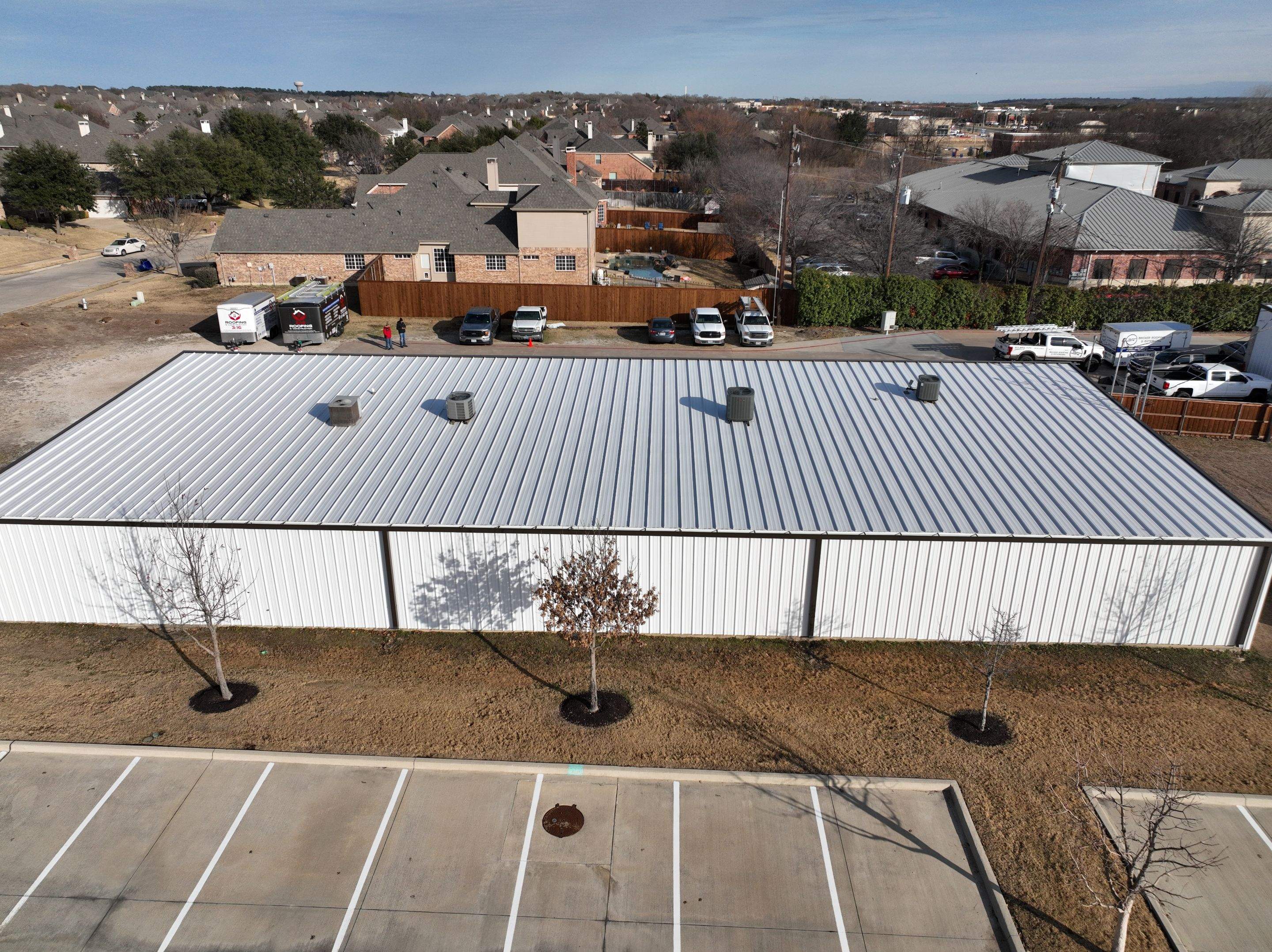 Standing Seam Commercial Roofing  by 3:16 Roofing and Construction