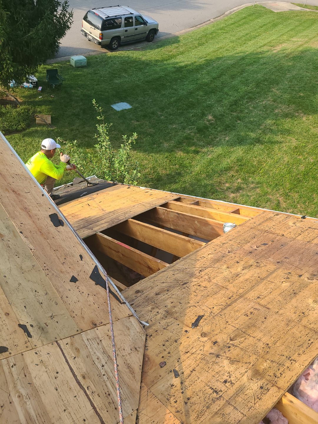 Burke: Residential Roof Replacement with CertainTeed Landmark Pro Designer Shingles in Max Def Driftwood by RM Banning, Inc.