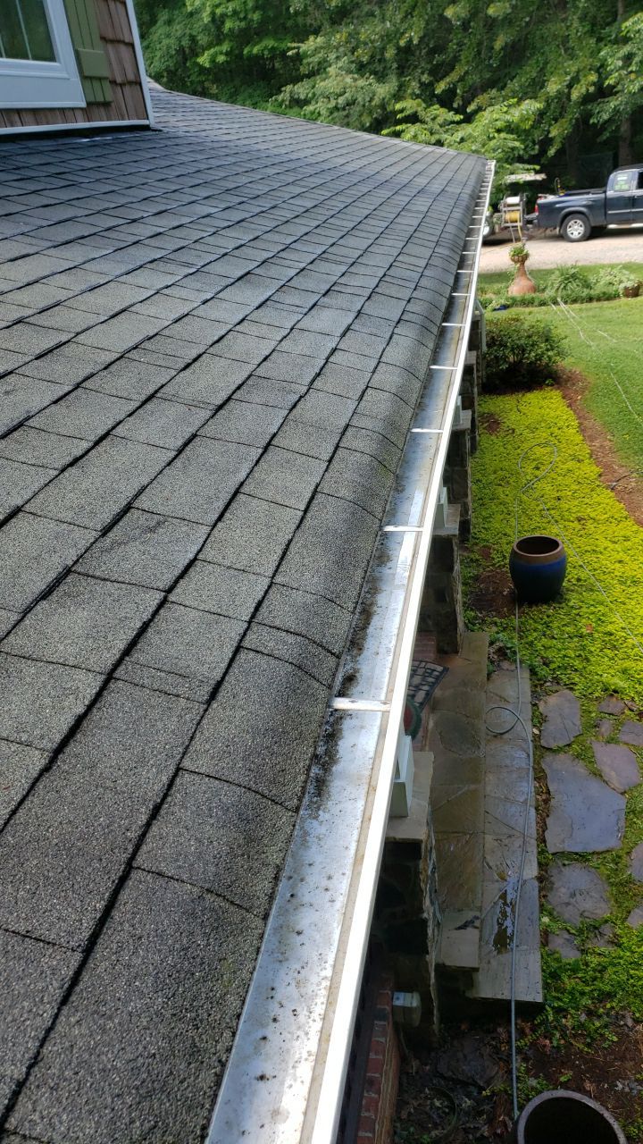 House Wash using cleaner by Power Wash Masters LLC