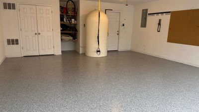 Matt J. upgraded his garage with our Polar Floor