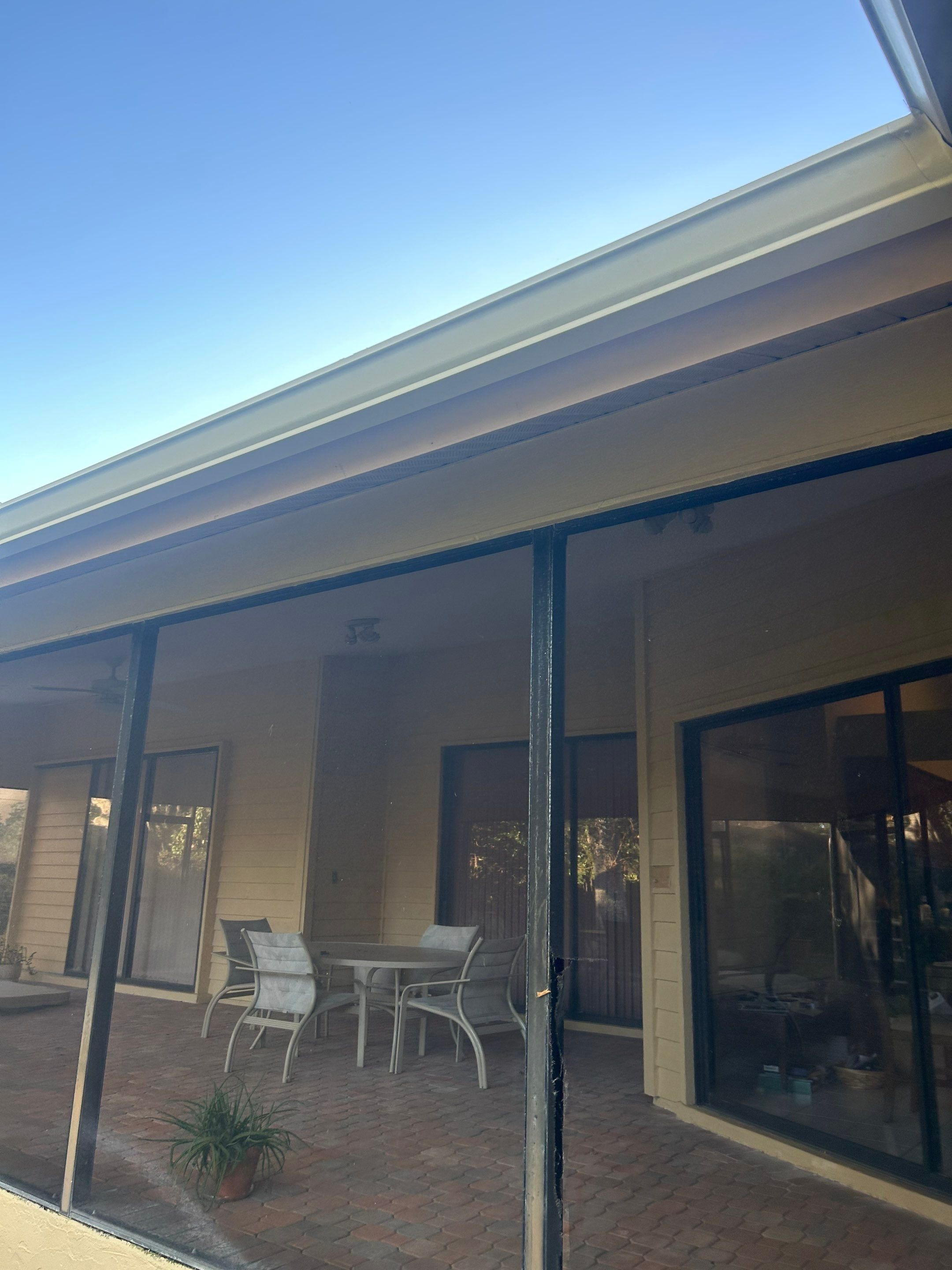 Gutter Guard Installation + New Downspouts in Sarasota FL by Gutter Professors