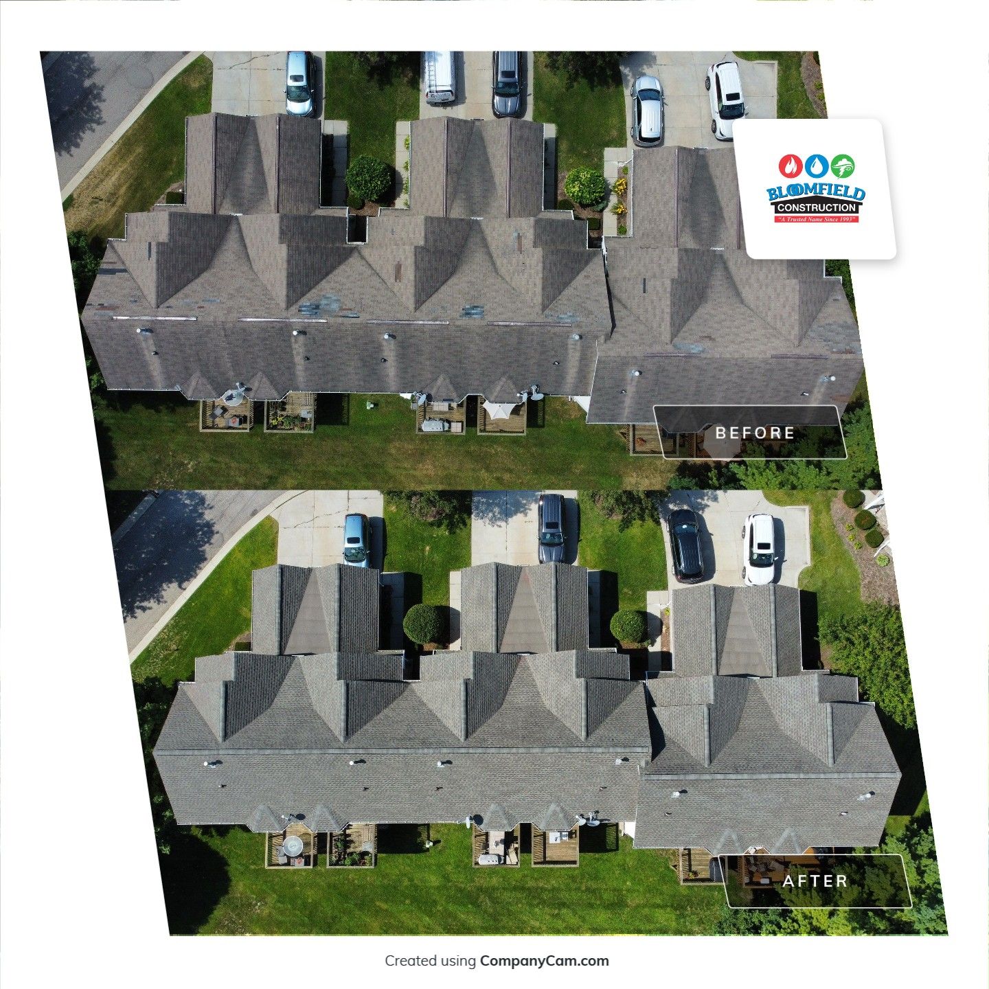 Roof Replacement and Proper Low Slope Installation - Condo Association  by Bloomfield Construction & Restoration