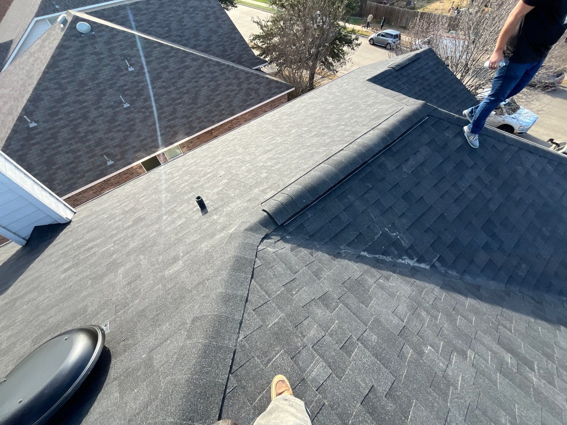 Reroof and Gutters by Berry Good Roofing 