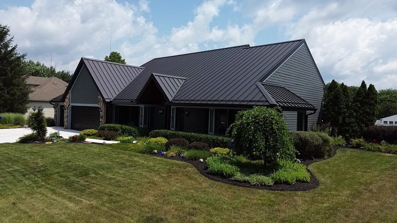Standing Seam Project in Fort Wayne, IN by 4Ever Metal Roofing