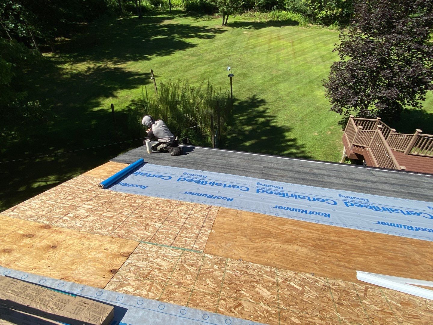 Roof Replacement using CertainTeed Landmark by 180 Contractors