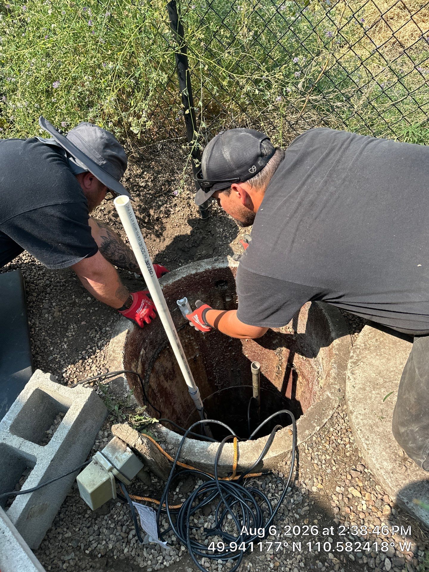 Submersible Effluent Pump Replacement and Septic System Repair in Cypress County by Septic Medic Inc.