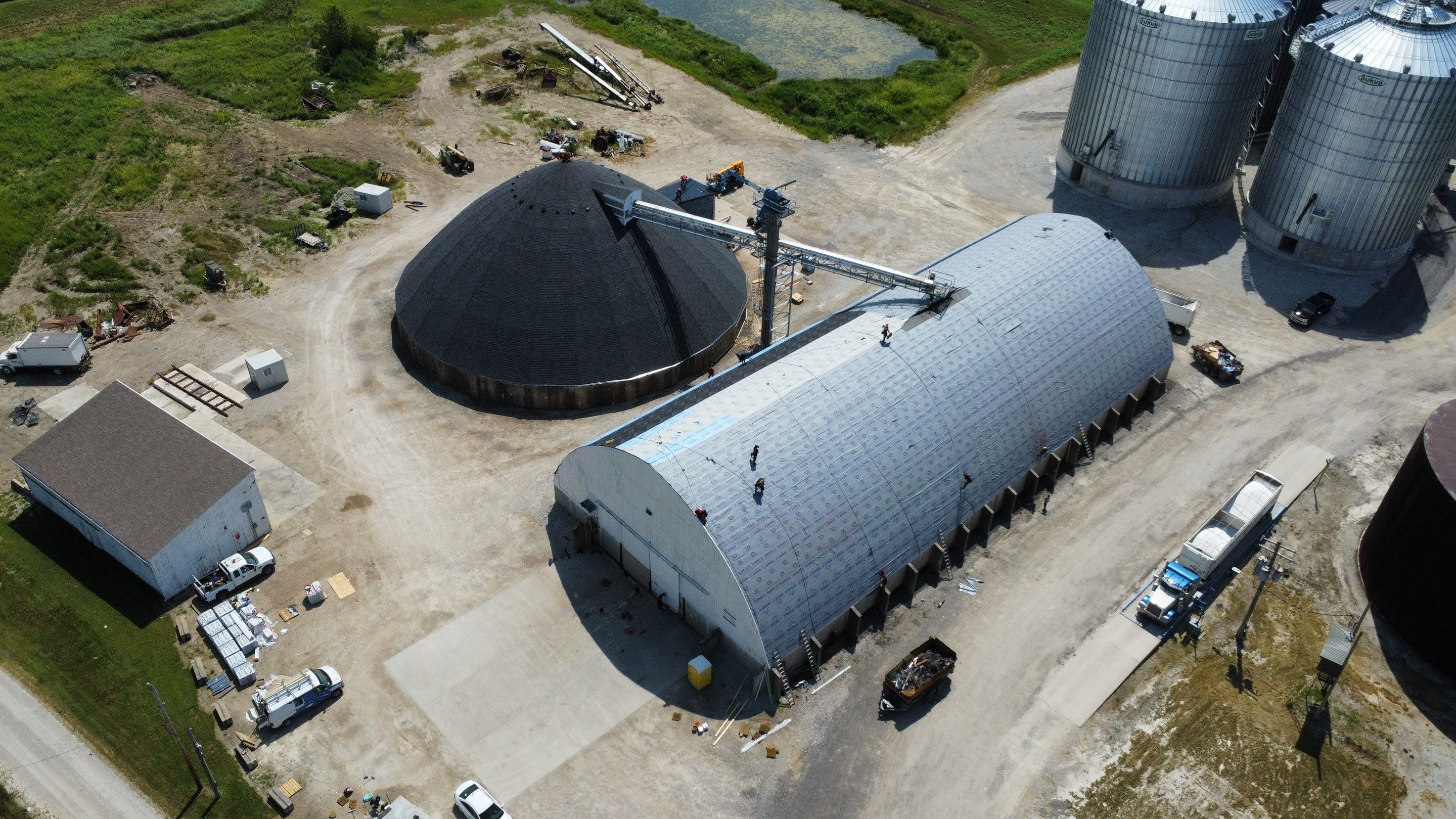 Commercial Roofing Install - Atlas Prolam  by Titan Commercial & Residential Roofing 