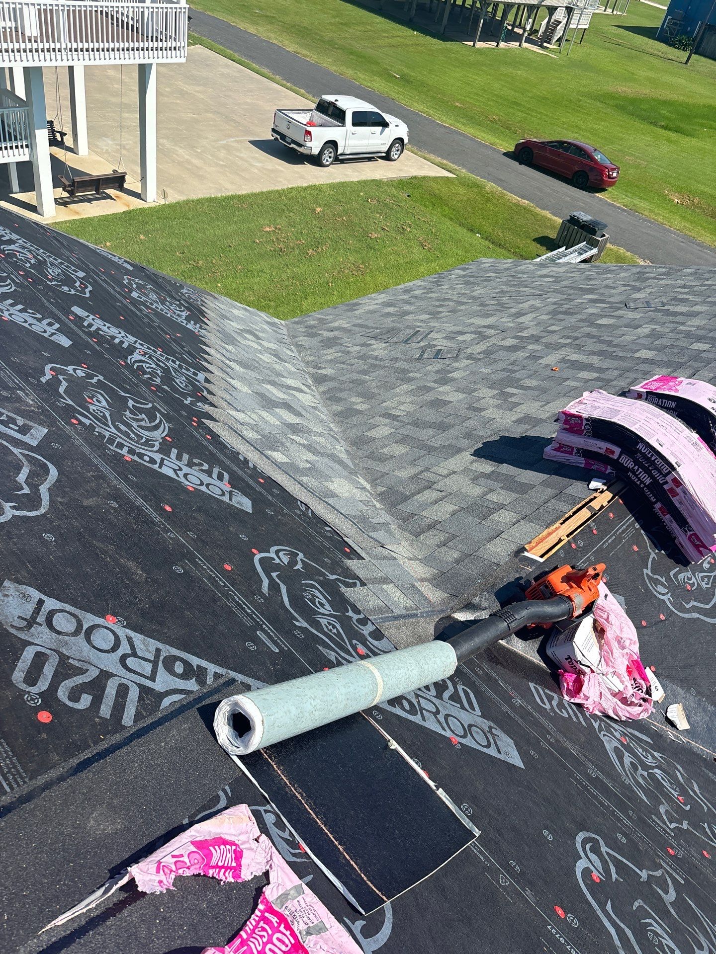 Residential Roofing Repair using Owen's Corning Duration (Lifetime) Shingles by Roof Repair Company