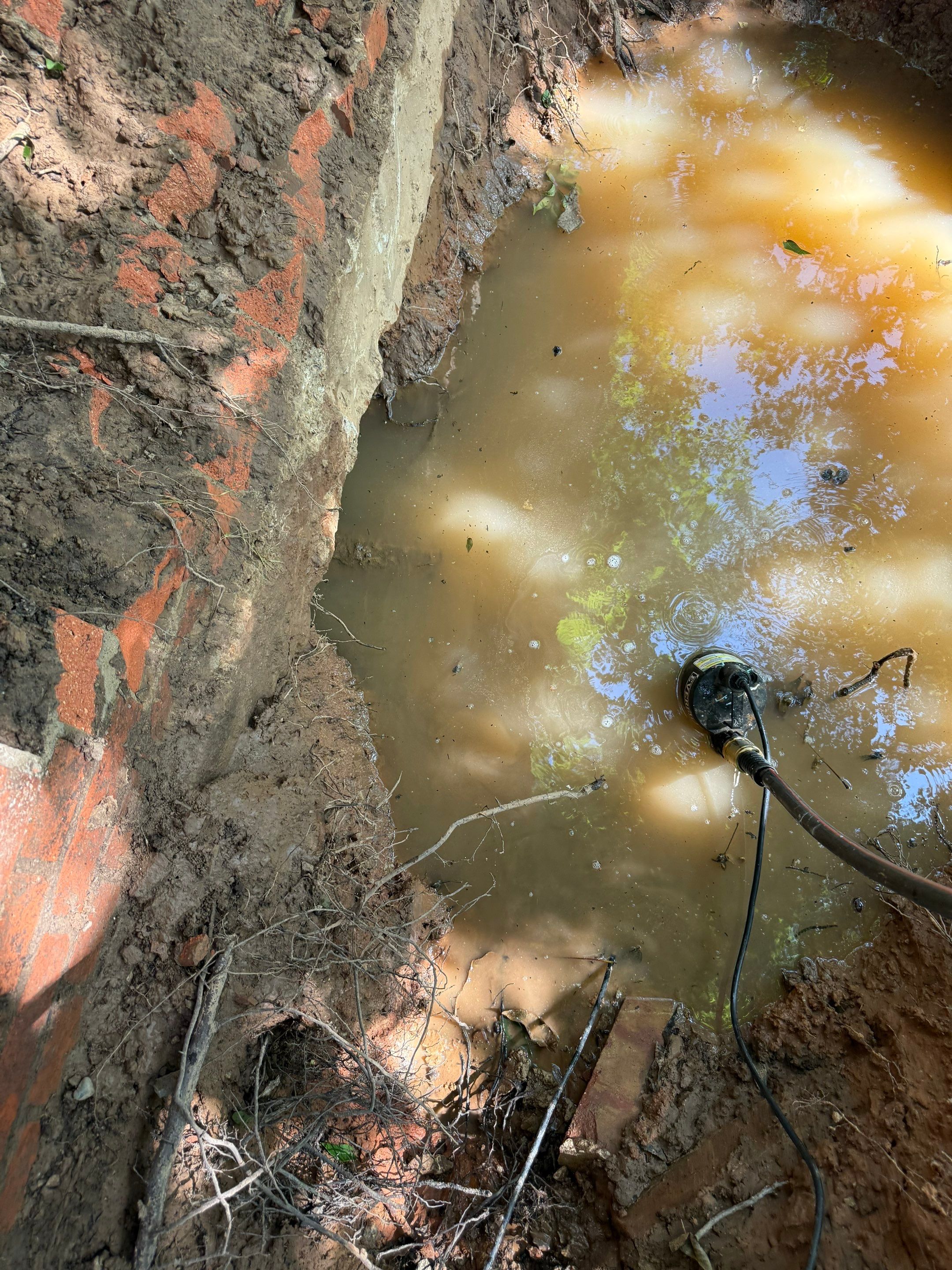 Drain Repipe Project in Mt Vernon by Rub-A-Dub Plumbing