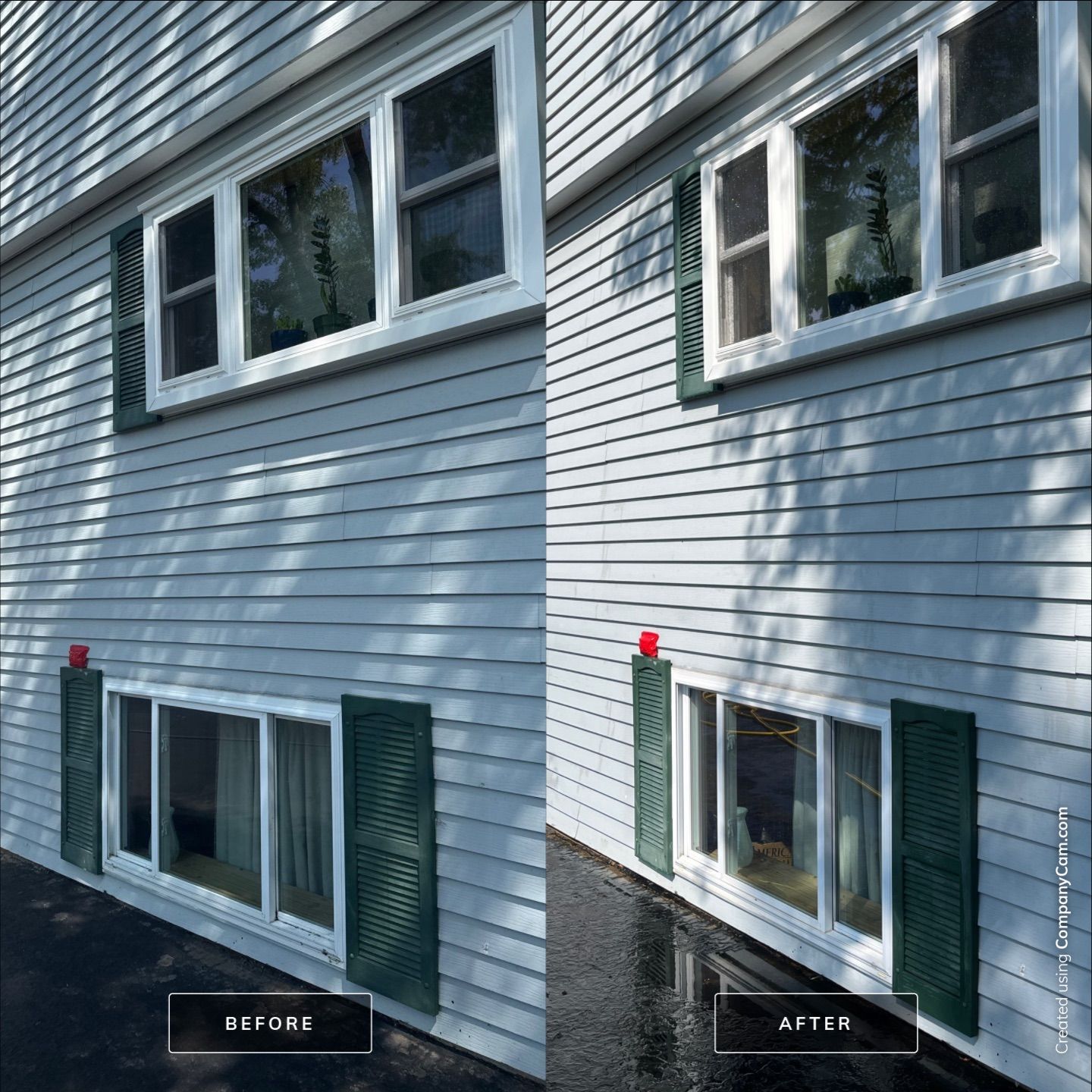 Project in Wauconda by Simmons Power & Soft Washing