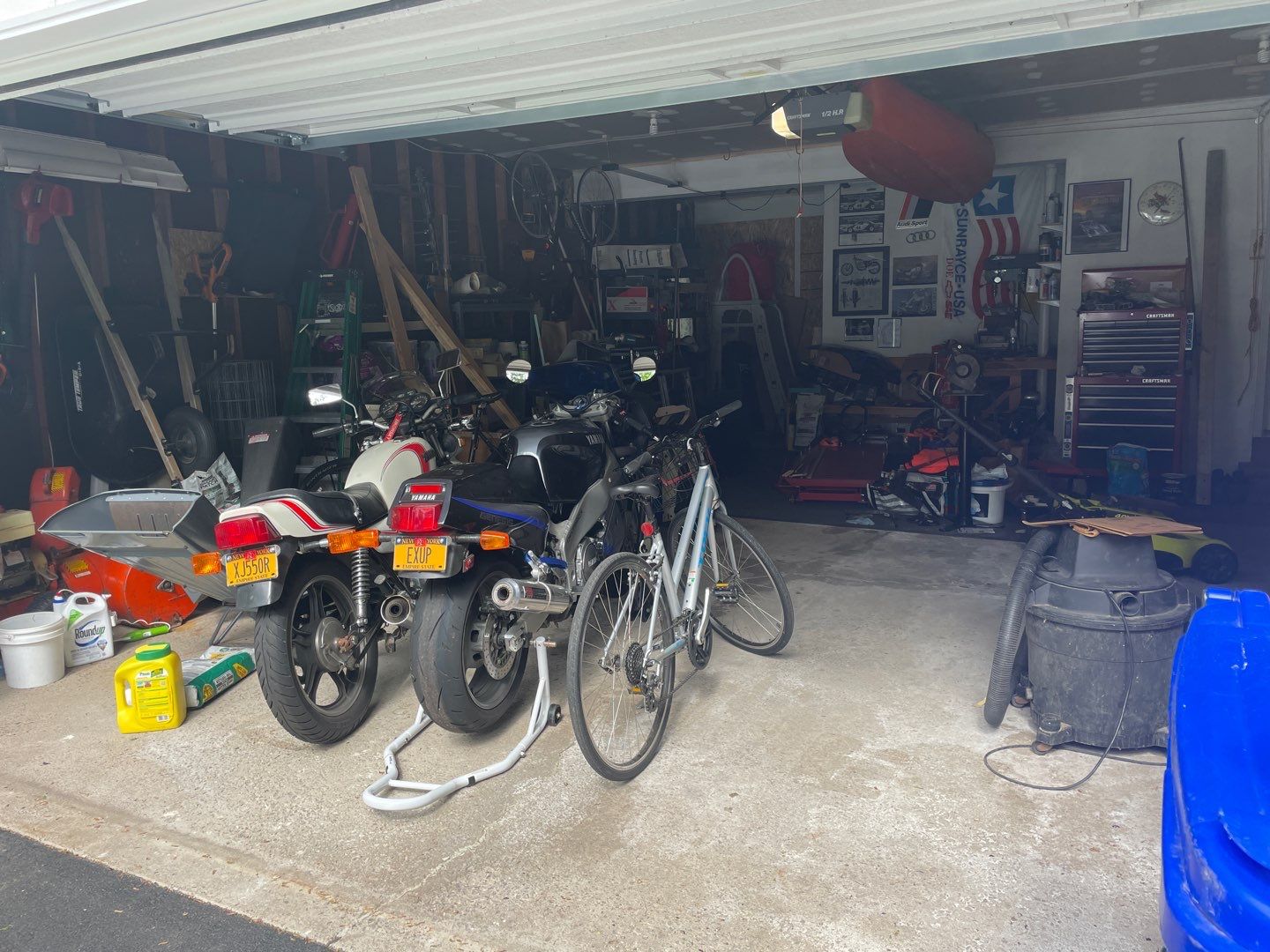 Vintage Silverado Garage Coating by NG Masonry & Construction LLC