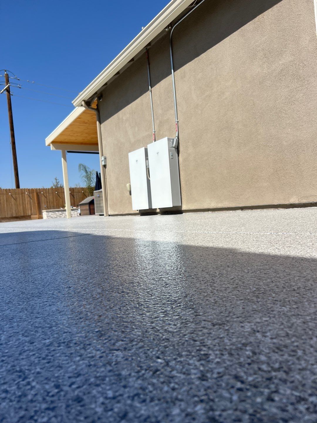 Patio Concrete Coating in Madera, CA by Lancaster Painting