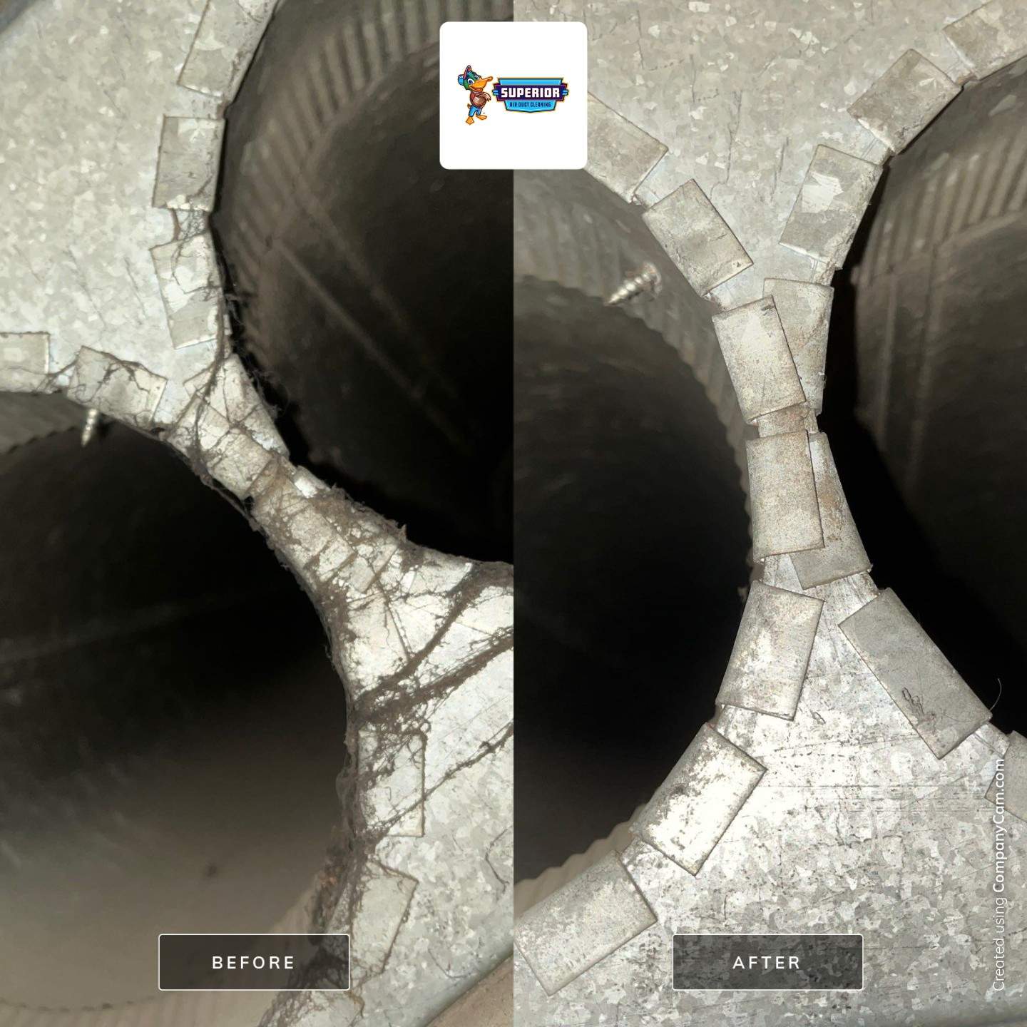 Air Duct Cleaning With a Vacuum Truck in New Castle, PA by Superior Air Duct Cleaning