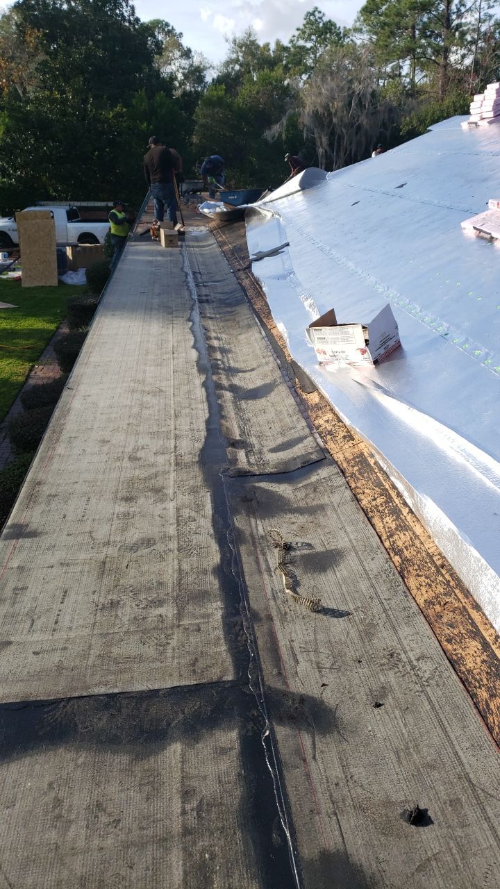 Residential Roofing Installation using Owens Corning TruDefinition Duration Shingles by Galaxy Builders, Inc.