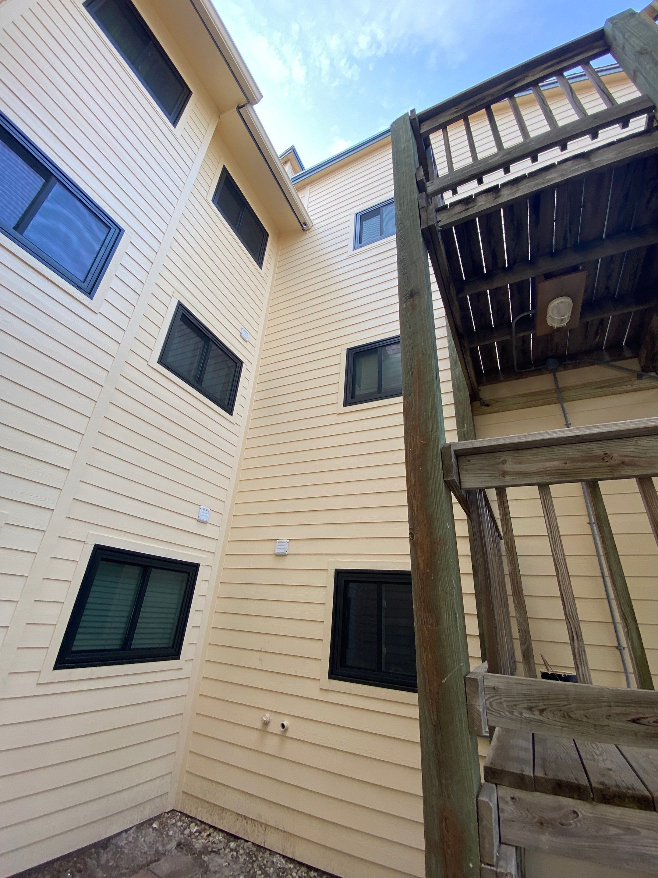 Exterior remodel Fortuna Bay Condos by Bayfront Roofing and Construction