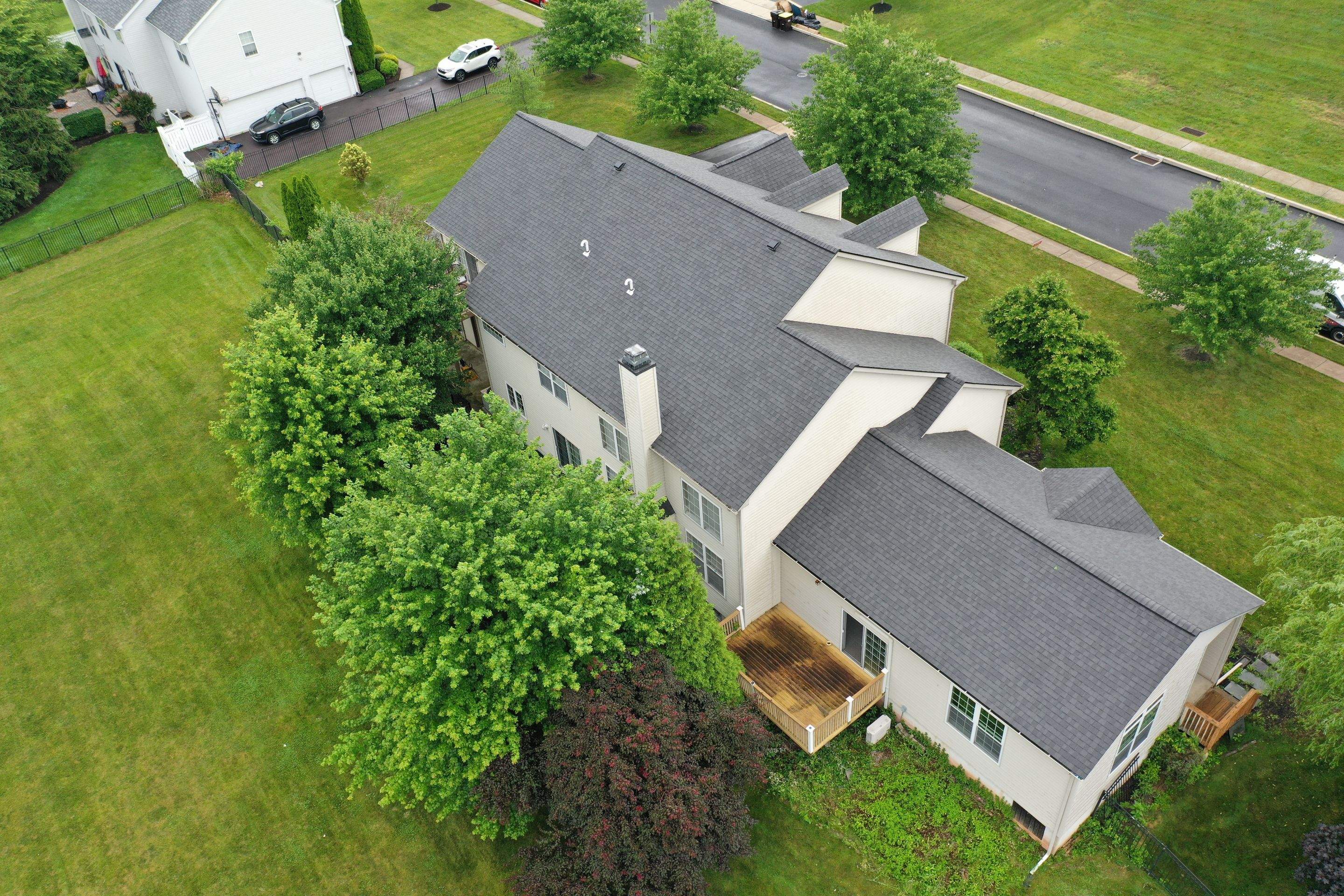 Roofing Installation using CertainTeed Landmark - Pewterwood by Storm Guard of Ches-Mont PA