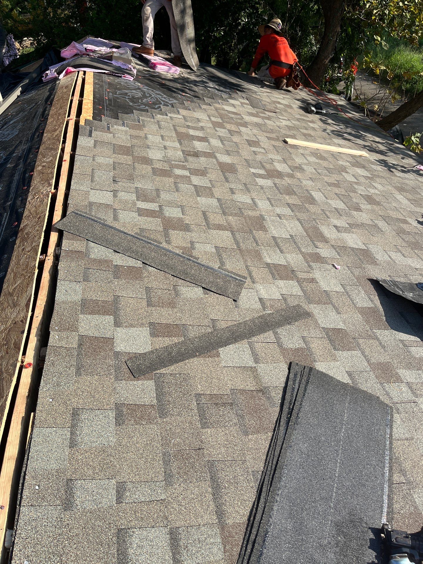 Residential Roofing Repair using Owen's Corning Duration (Lifetime) Shingles by Roof Repair Services LLC