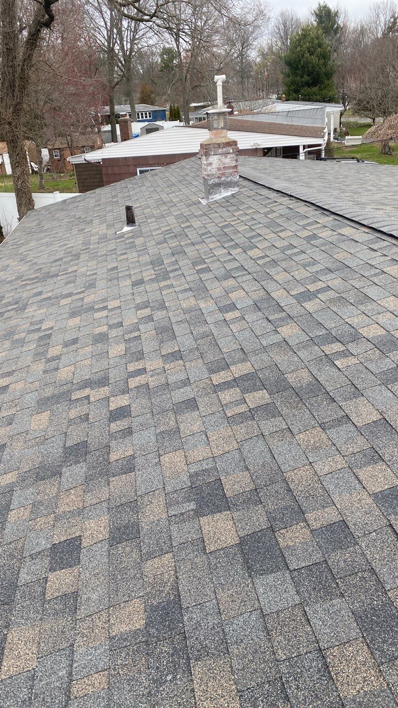 Residential Roofing Installation using Owens Corning TruDefinition Peppercorn  by A Plus Exterior