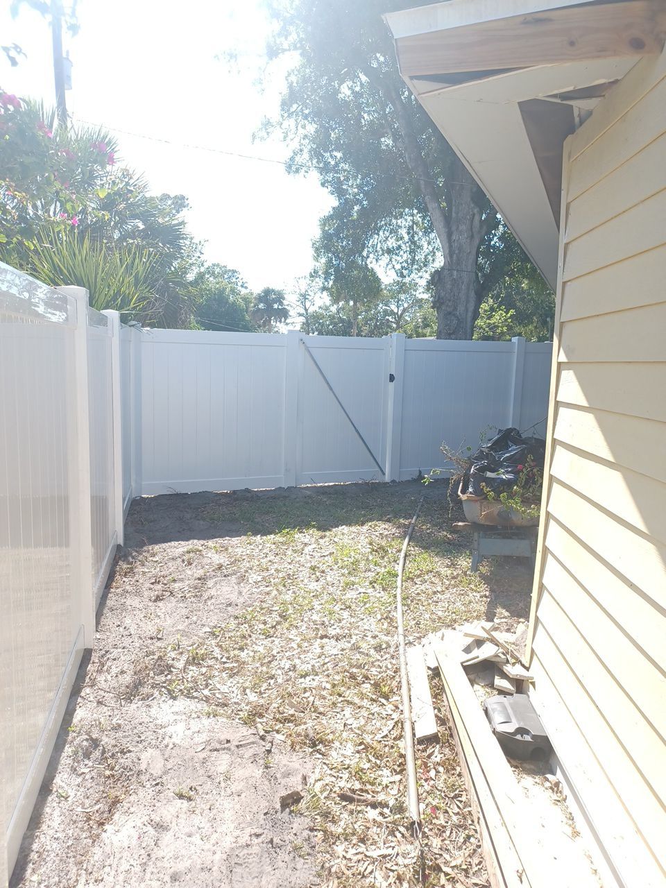 Bradenton, FL 6ft. Tall White Vinyl Privacy Fence by Asap fence and gates, LLC